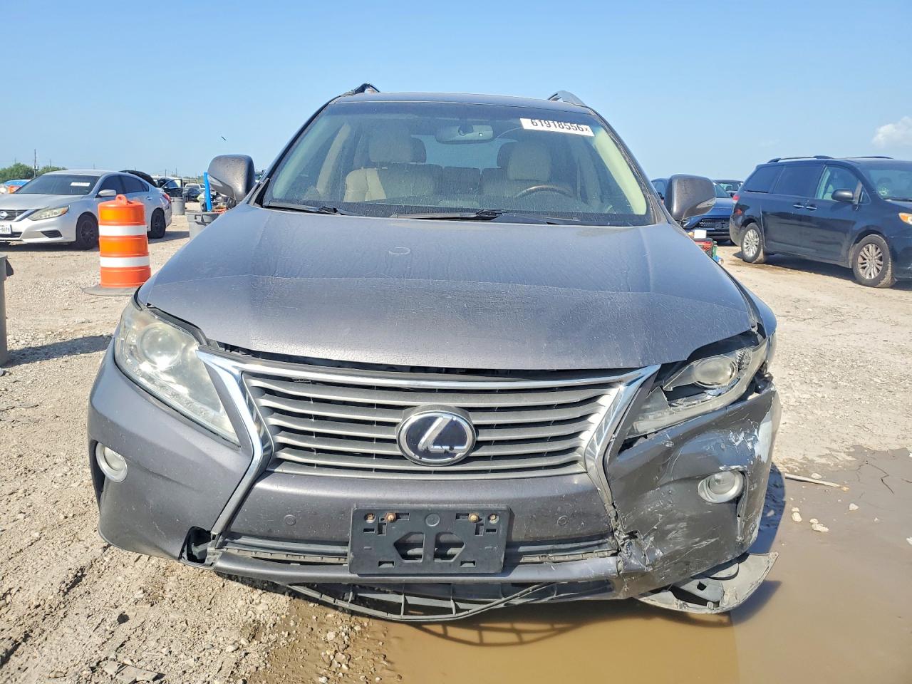 2013 Lexus Rx 450h Gray vin: JTJBC1BA6D2050825