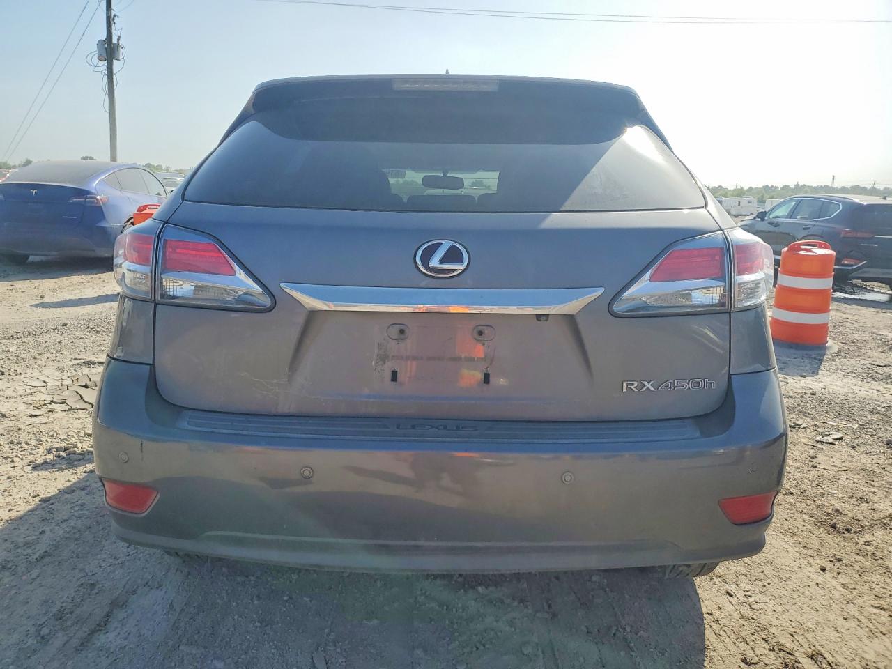 2013 Lexus Rx 450h Gray vin: JTJBC1BA6D2050825