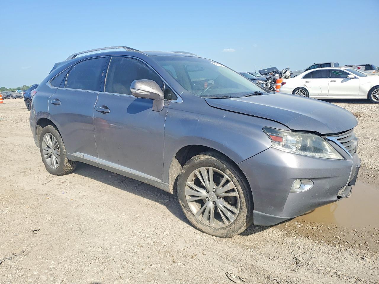 2013 Lexus Rx 450h Gray vin: JTJBC1BA6D2050825