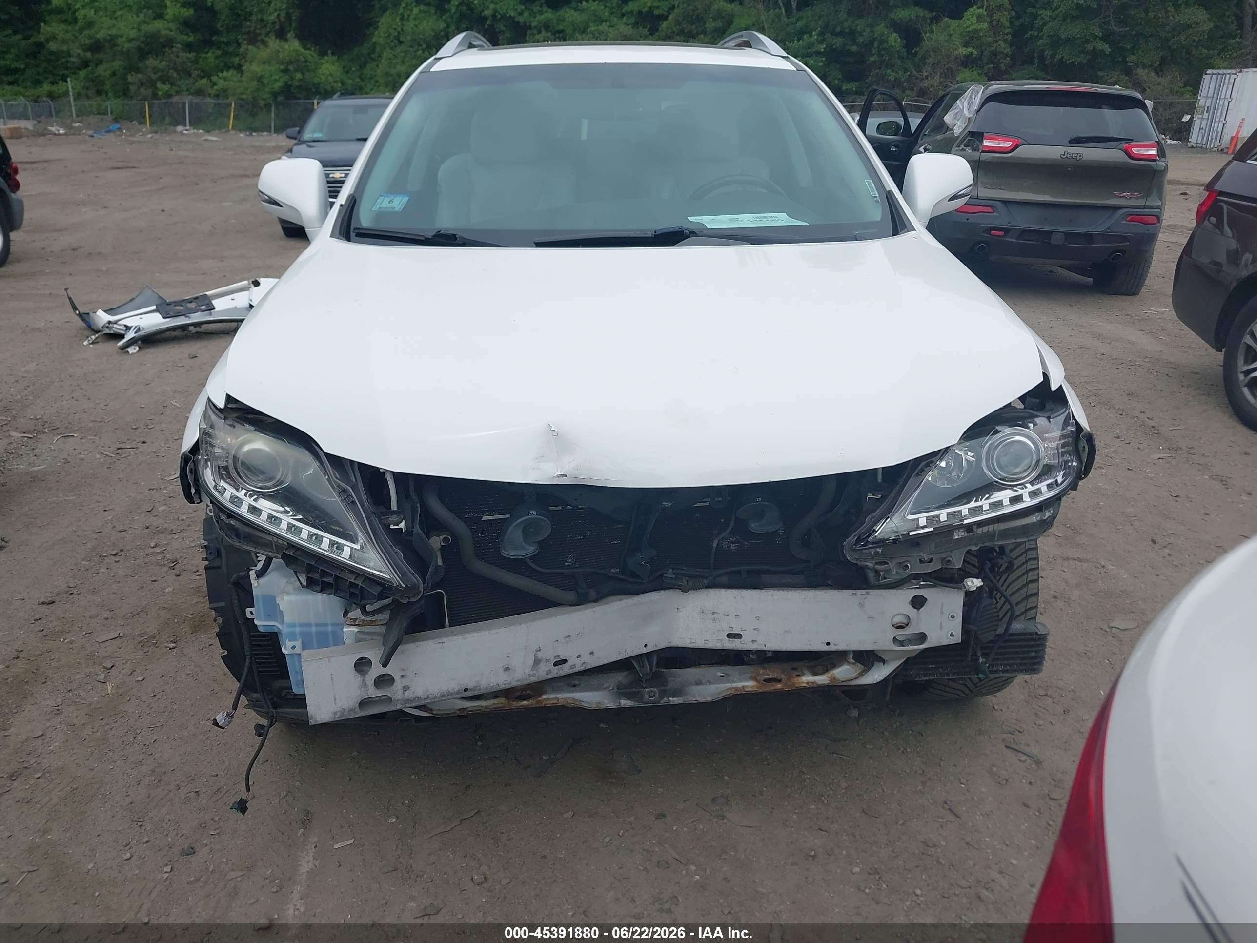 2013 Lexus Rx 450h White vin: JTJBC1BA6D2055376
