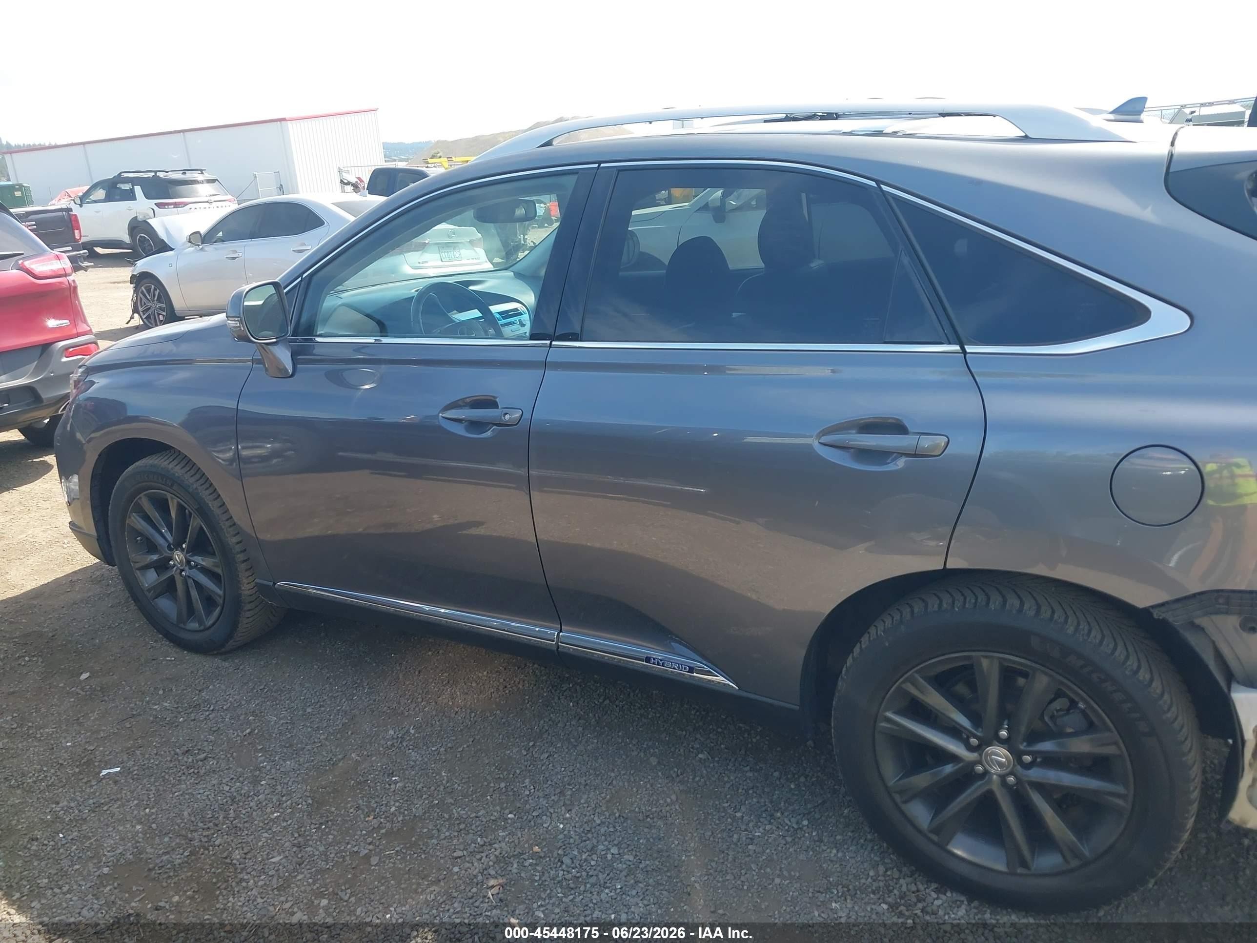 2013 Lexus Rx 450h   Black vin: JTJBC1BA6D2057936