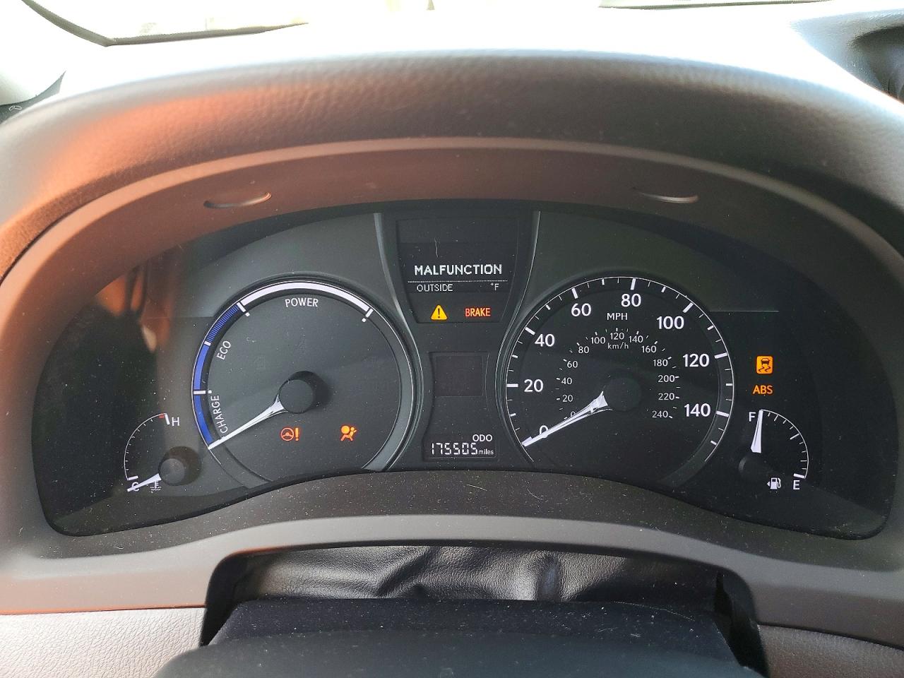 2013 Lexus Rx 450h White vin: JTJBC1BA6D2436502
