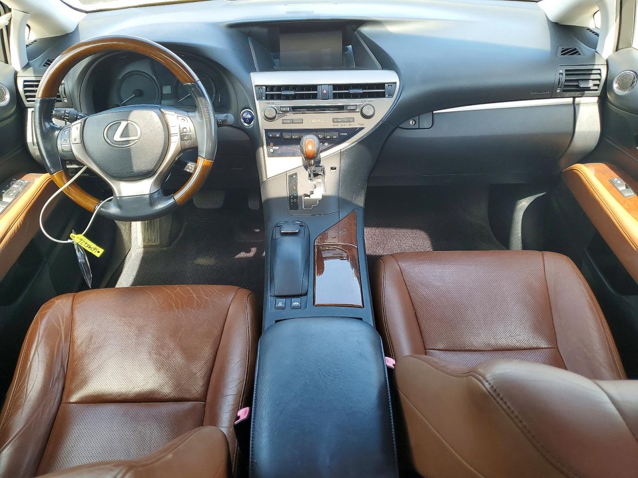 2013 Lexus Rx 450h White vin: JTJBC1BA6D2436502