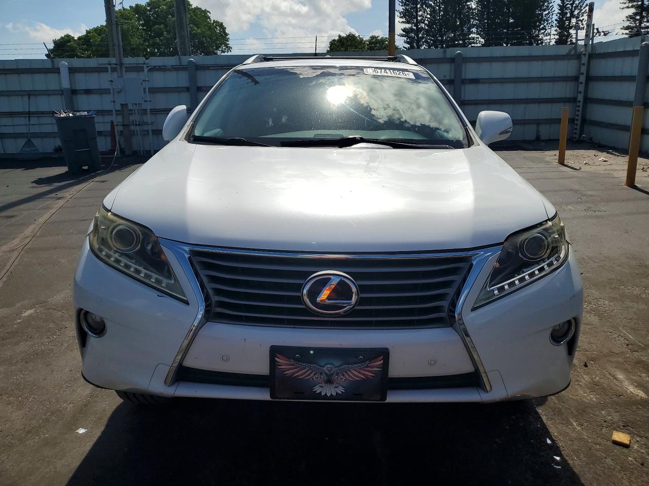 2013 Lexus Rx 450h White vin: JTJBC1BA6D2436502
