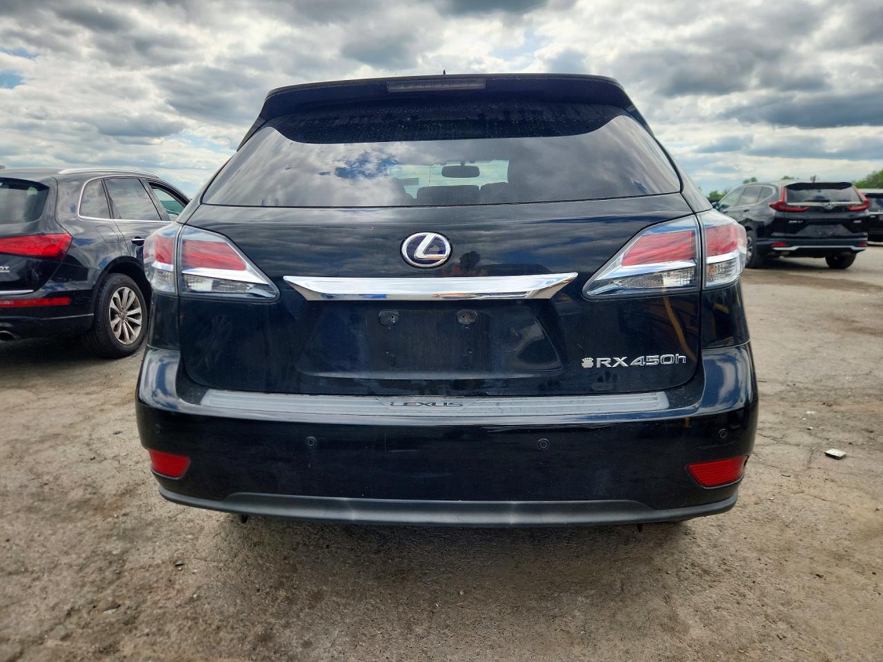 2013 Lexus Rx 450h Black vin: JTJBC1BA6D2445457