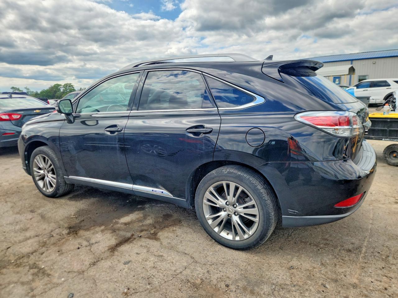 2013 Lexus Rx 450h Black vin: JTJBC1BA6D2445457