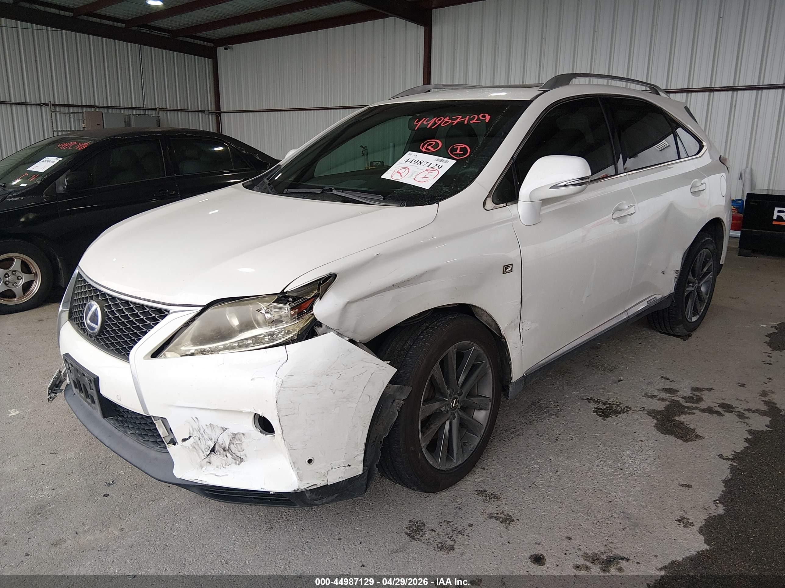 2013 Lexus Rx 450h   White vin: JTJBC1BA6D2446852