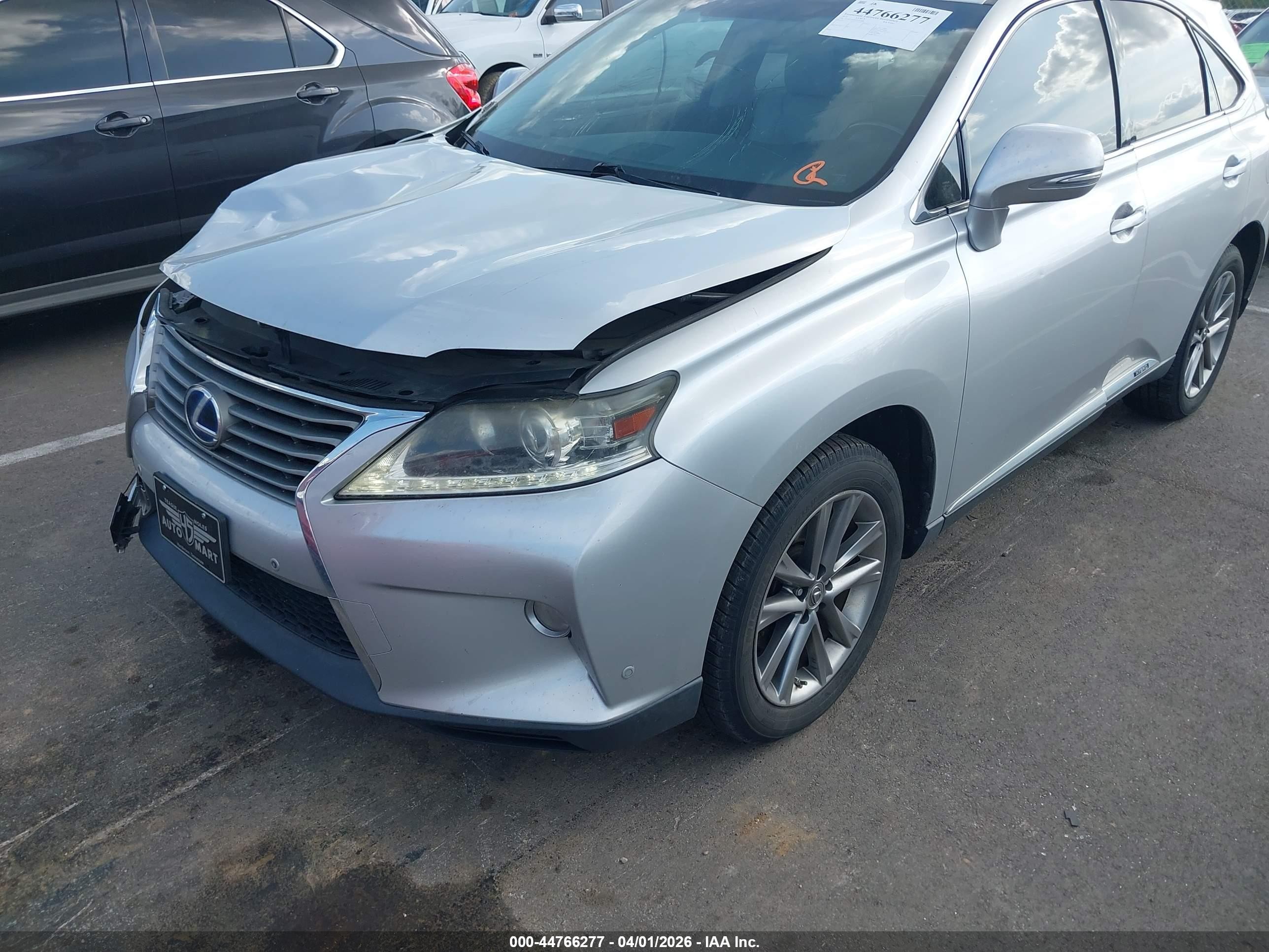2014 Lexus Rx 450h   Gray vin: JTJBC1BA6E2452488