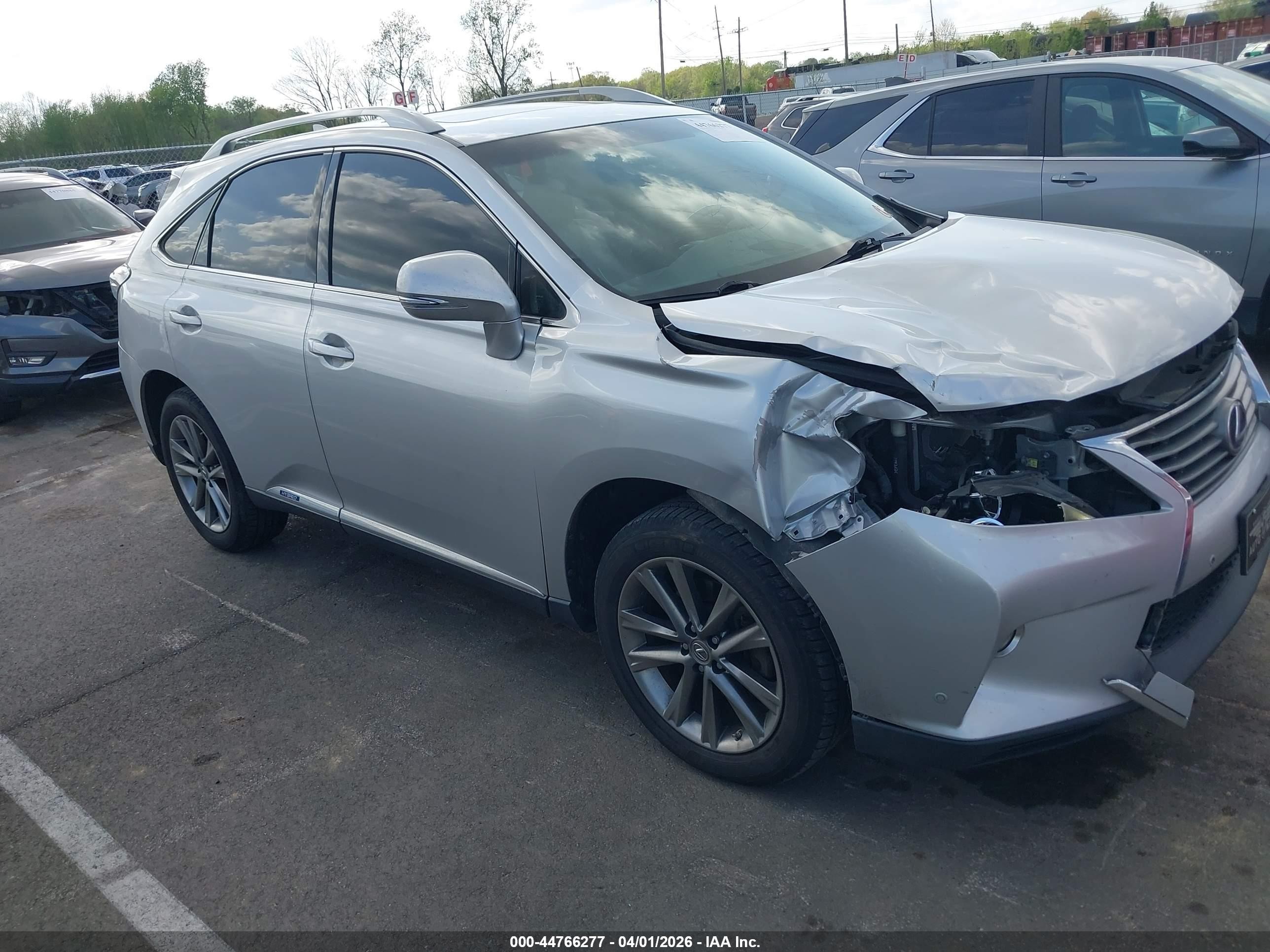 2014 Lexus Rx 450h   Gray vin: JTJBC1BA6E2452488