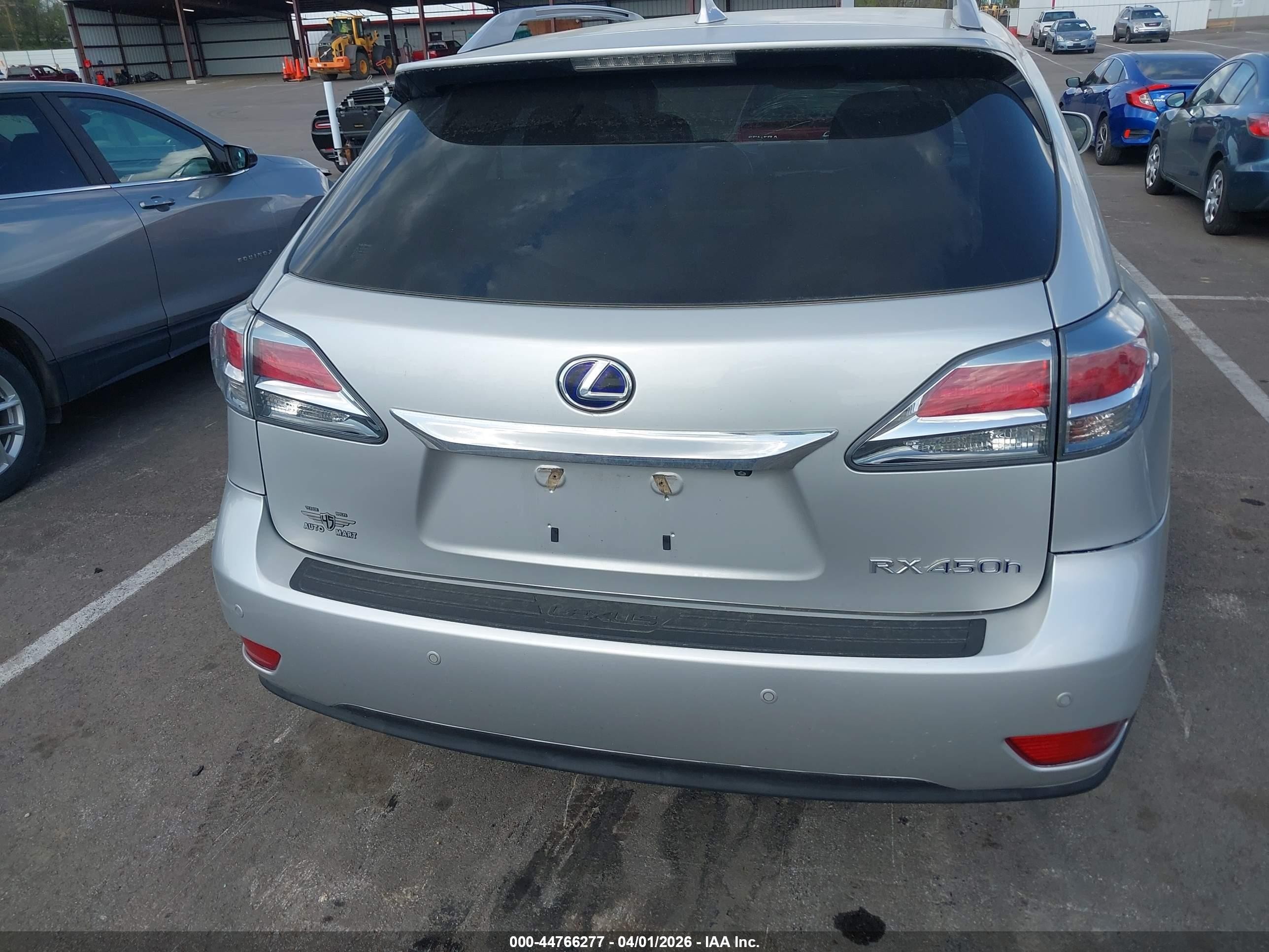 2014 Lexus Rx 450h   Gray vin: JTJBC1BA6E2452488