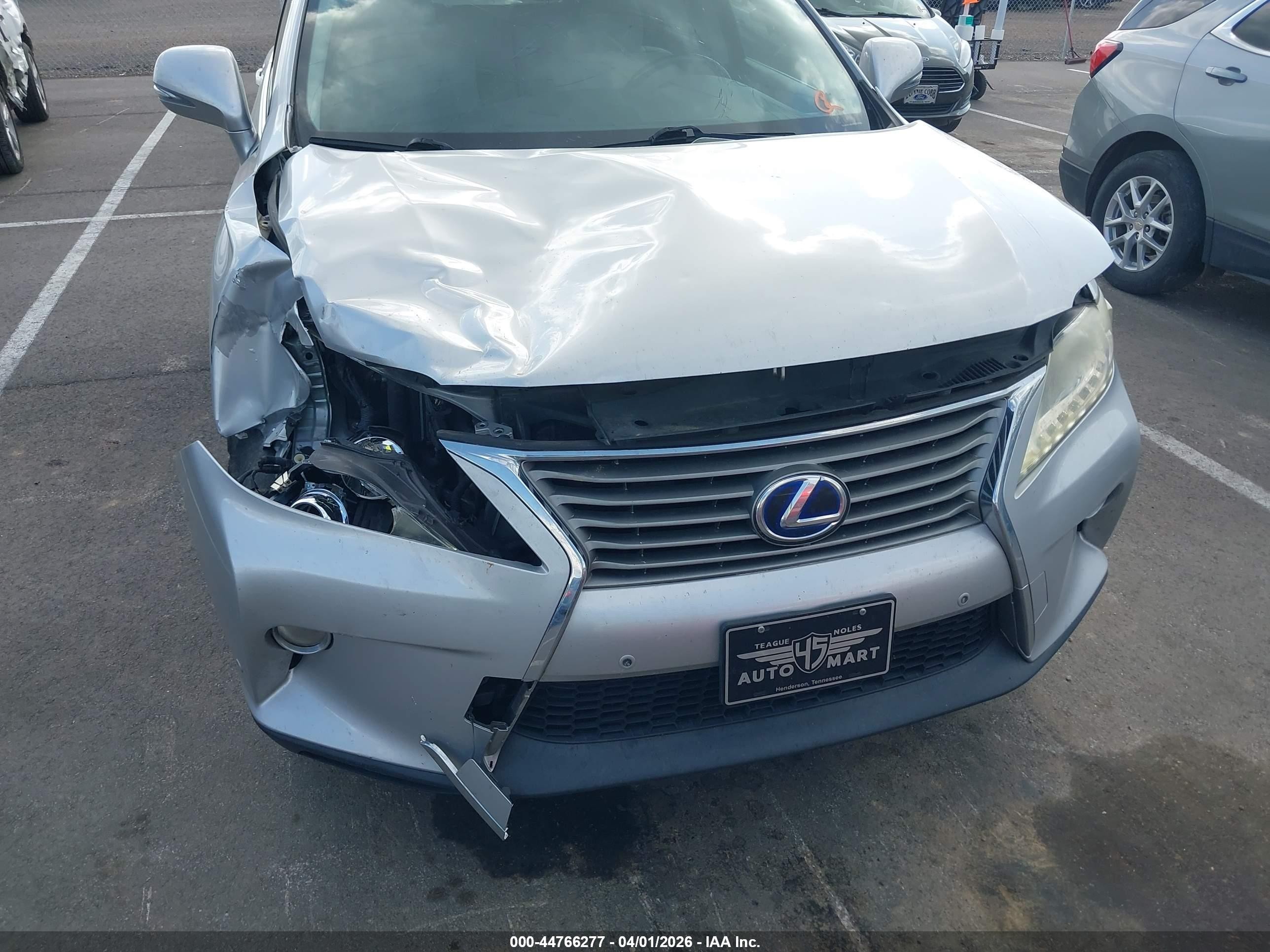 2014 Lexus Rx 450h   Gray vin: JTJBC1BA6E2452488