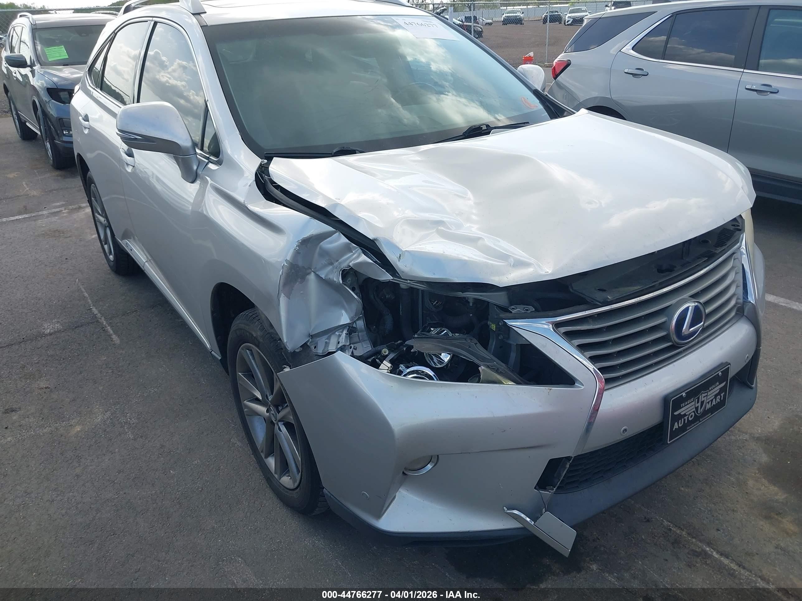 2014 Lexus Rx 450h   Gray vin: JTJBC1BA6E2452488