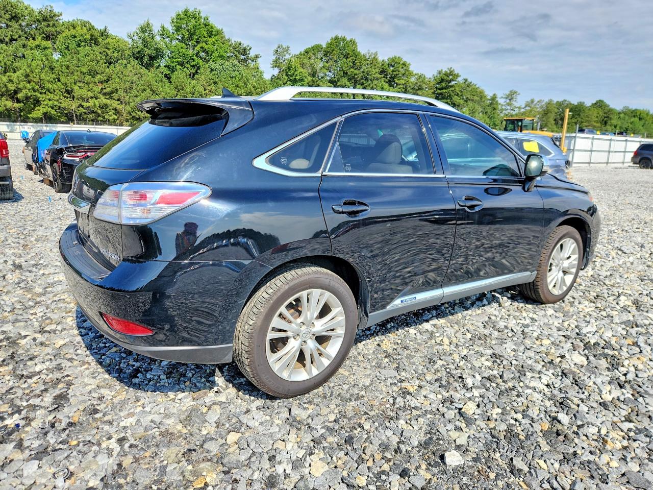 2011 Lexus Rx 450h Black vin: JTJBC1BA7B2033643