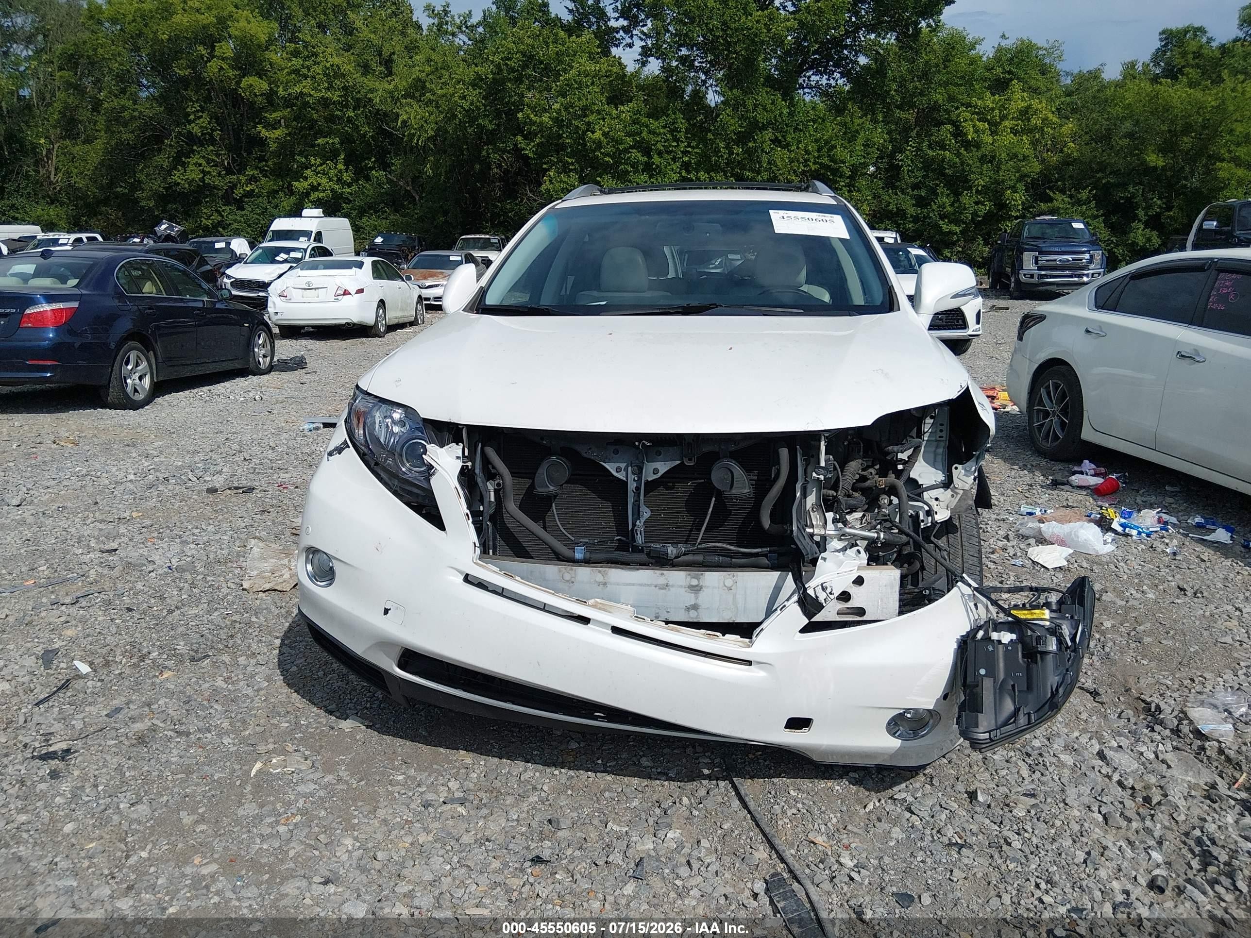 2012 Lexus Rx 450h   White vin: JTJBC1BA7C2429945