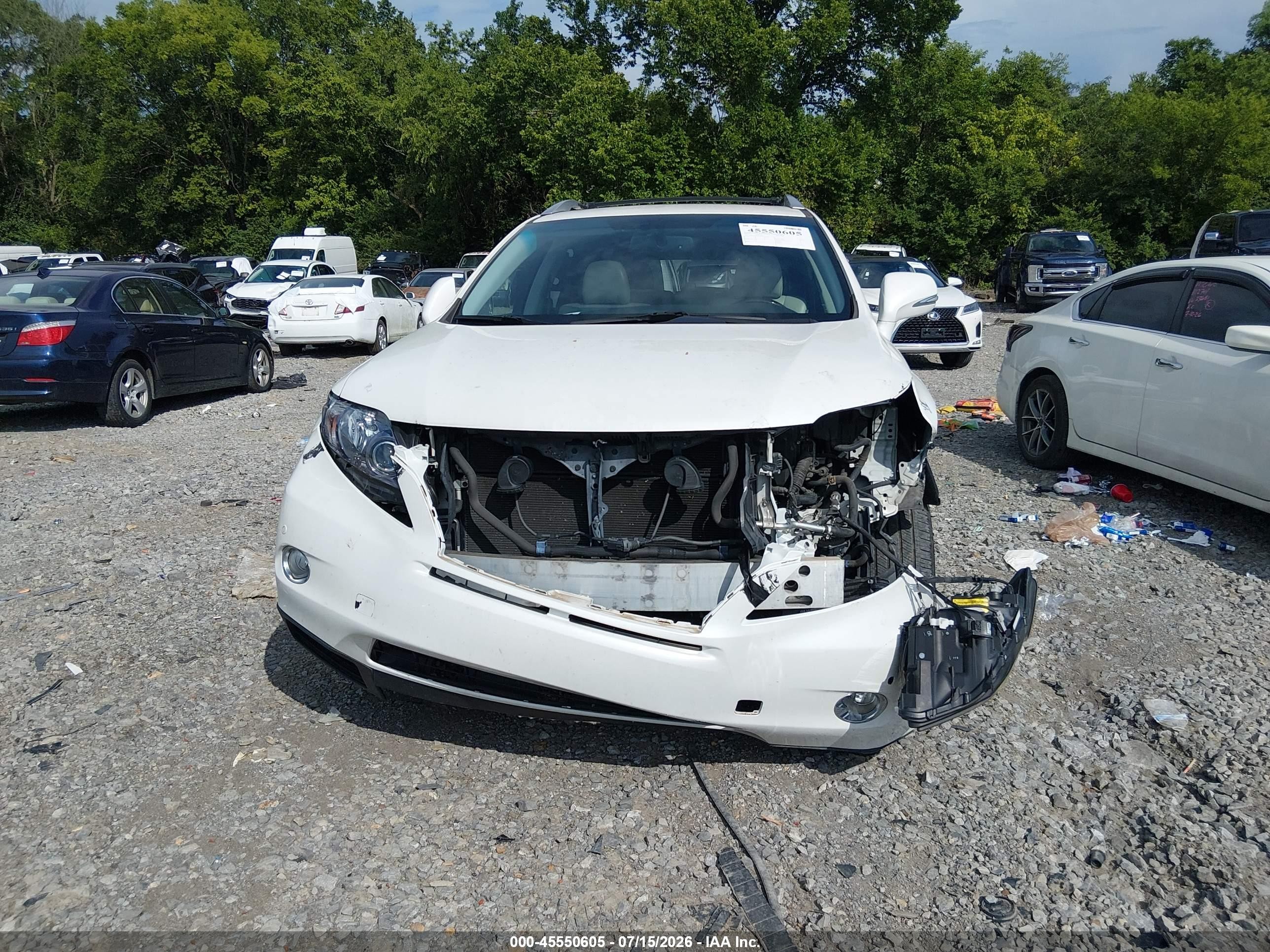 2012 Lexus Rx 450h   White vin: JTJBC1BA7C2429945