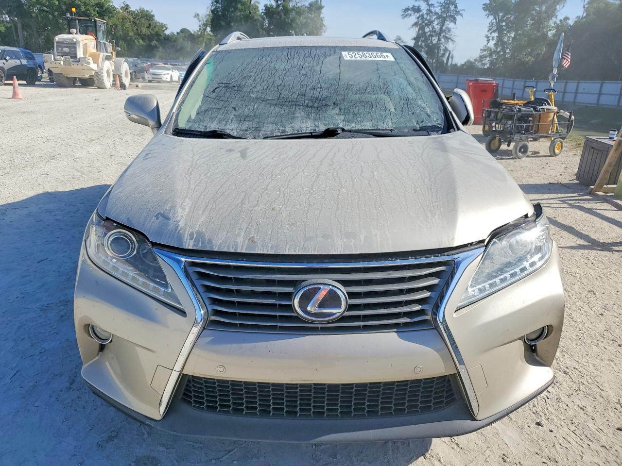 2013 Lexus Rx 450h Beige vin: JTJBC1BA7D2450750