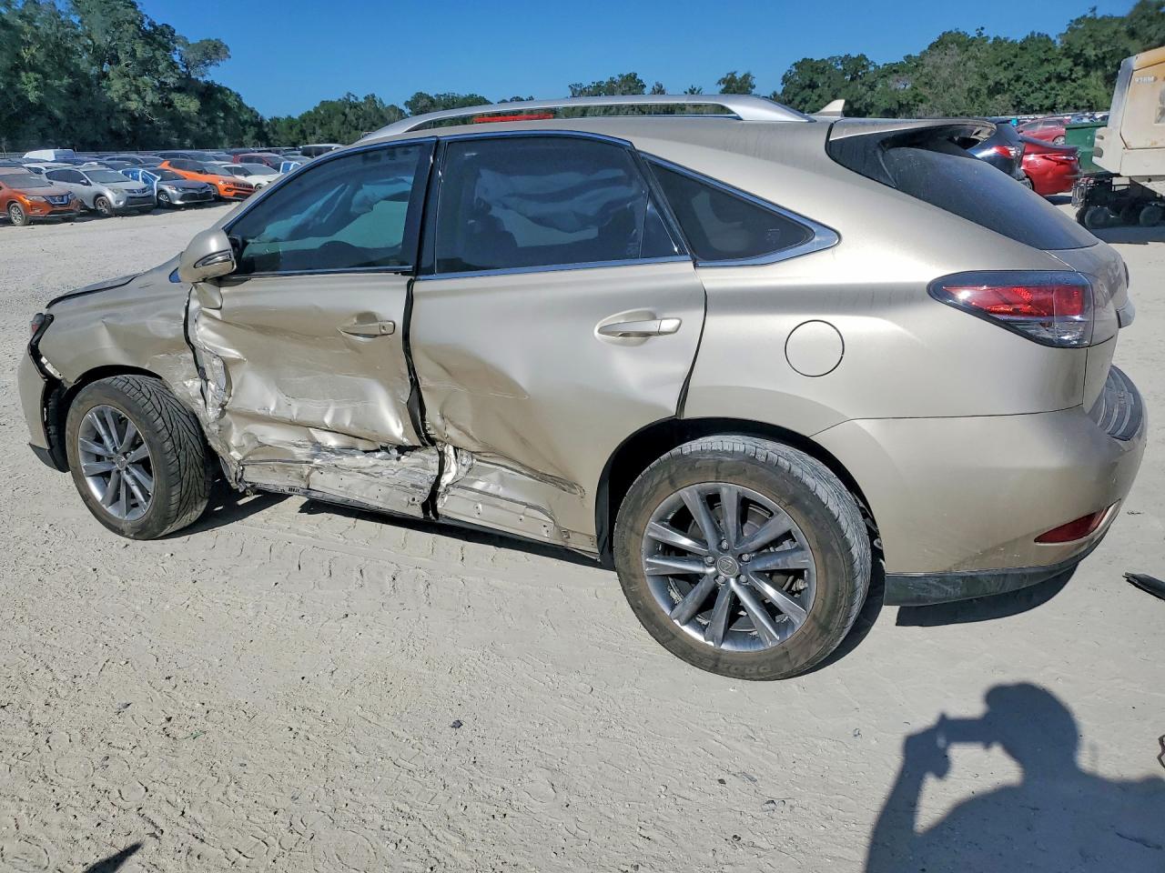2013 Lexus Rx 450h Beige vin: JTJBC1BA7D2450750