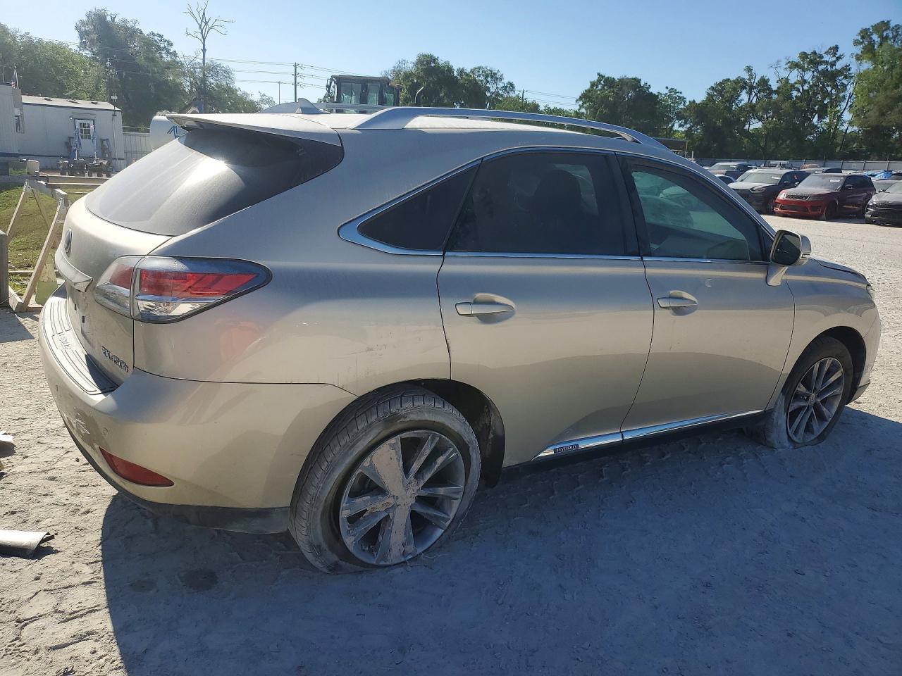 2013 Lexus Rx 450h Beige vin: JTJBC1BA7D2450750