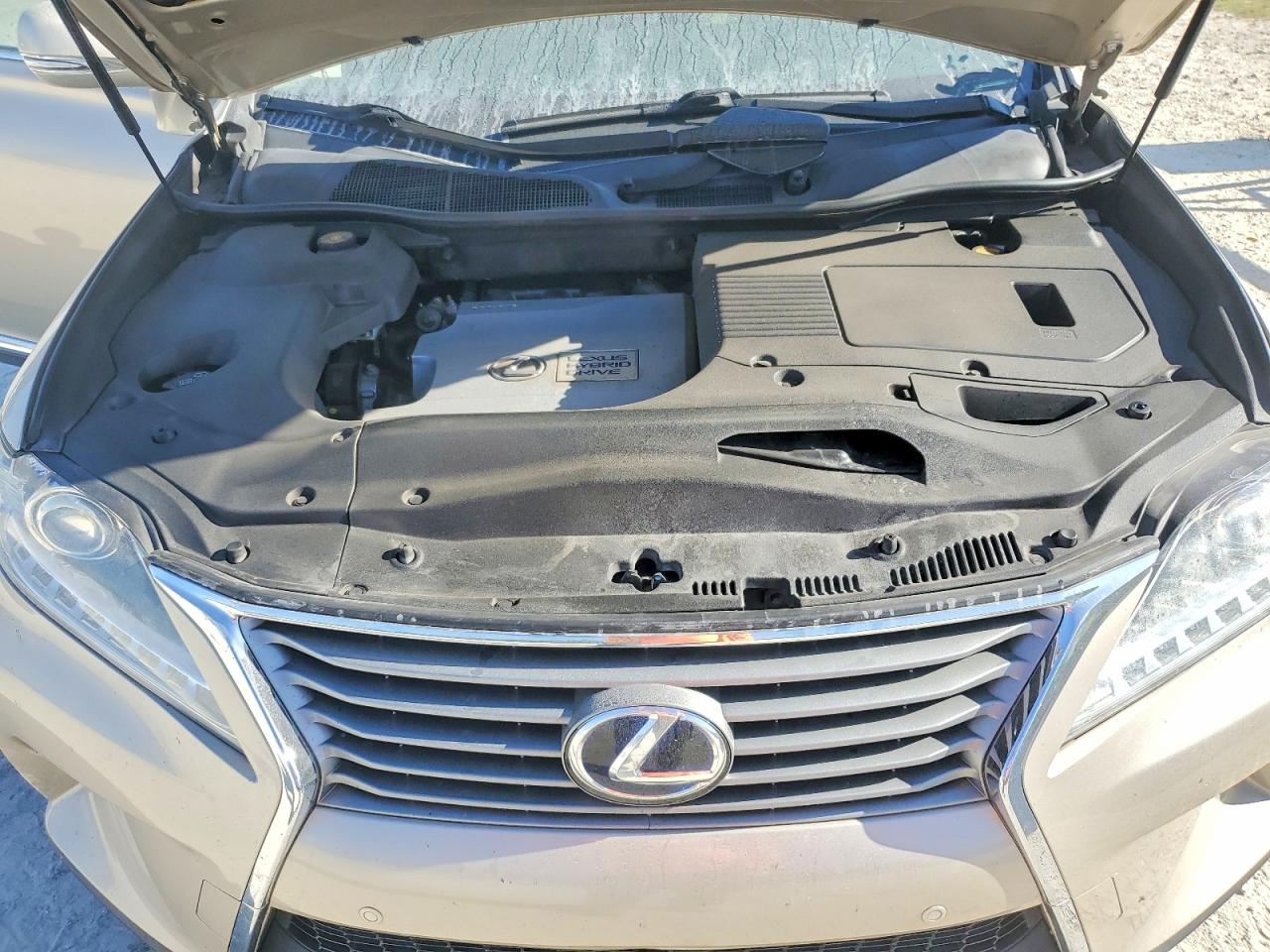 2013 Lexus Rx 450h Beige vin: JTJBC1BA7D2450750