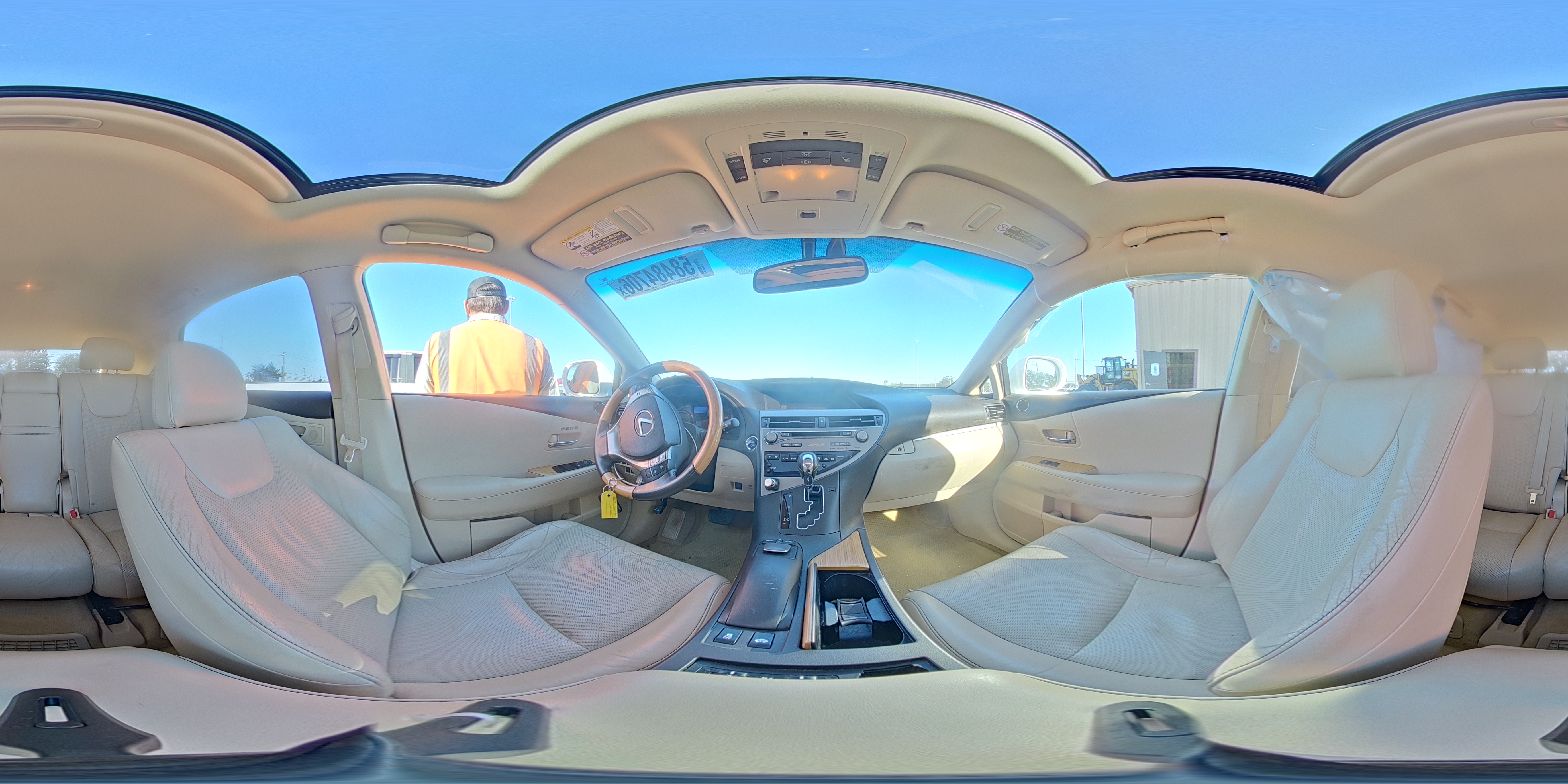 2014 Lexus Rx 450h White vin: JTJBC1BA7E2069739