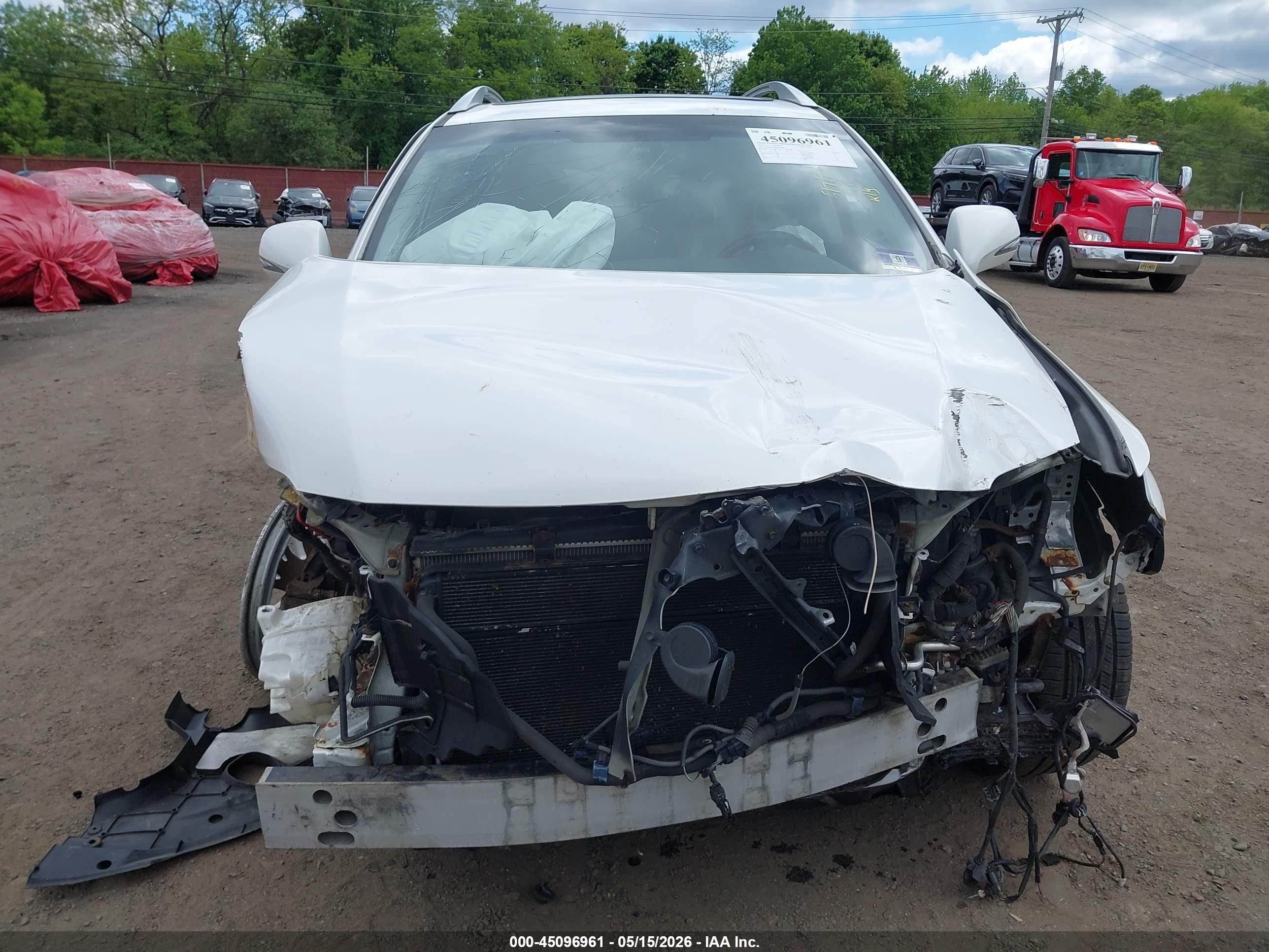 2010 Lexus Rx 450h   White vin: JTJBC1BA8A2005848