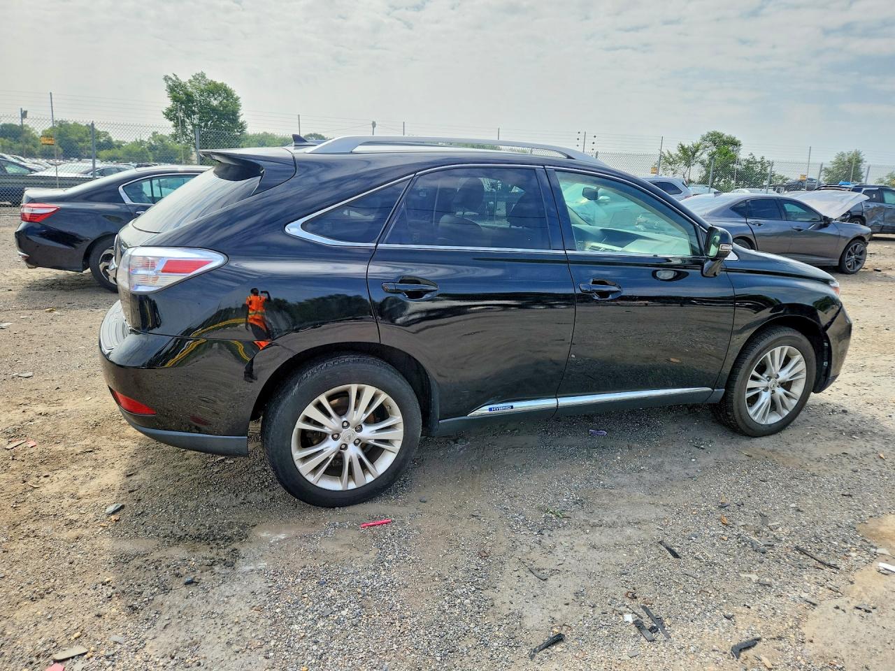 2010 Lexus Rx 450h Black vin: JTJBC1BA8A2010290
