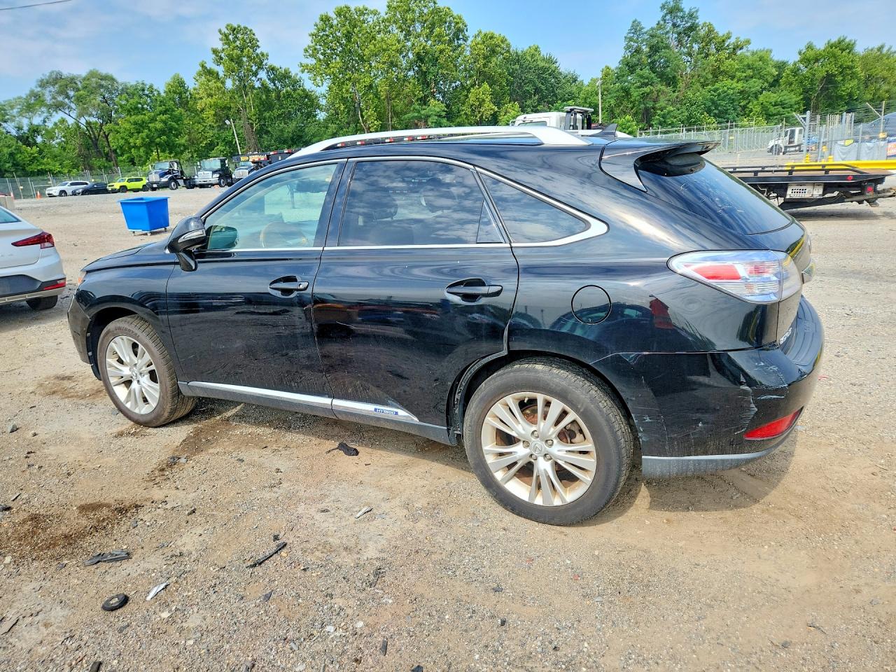 2010 Lexus Rx 450h Black vin: JTJBC1BA8A2010290