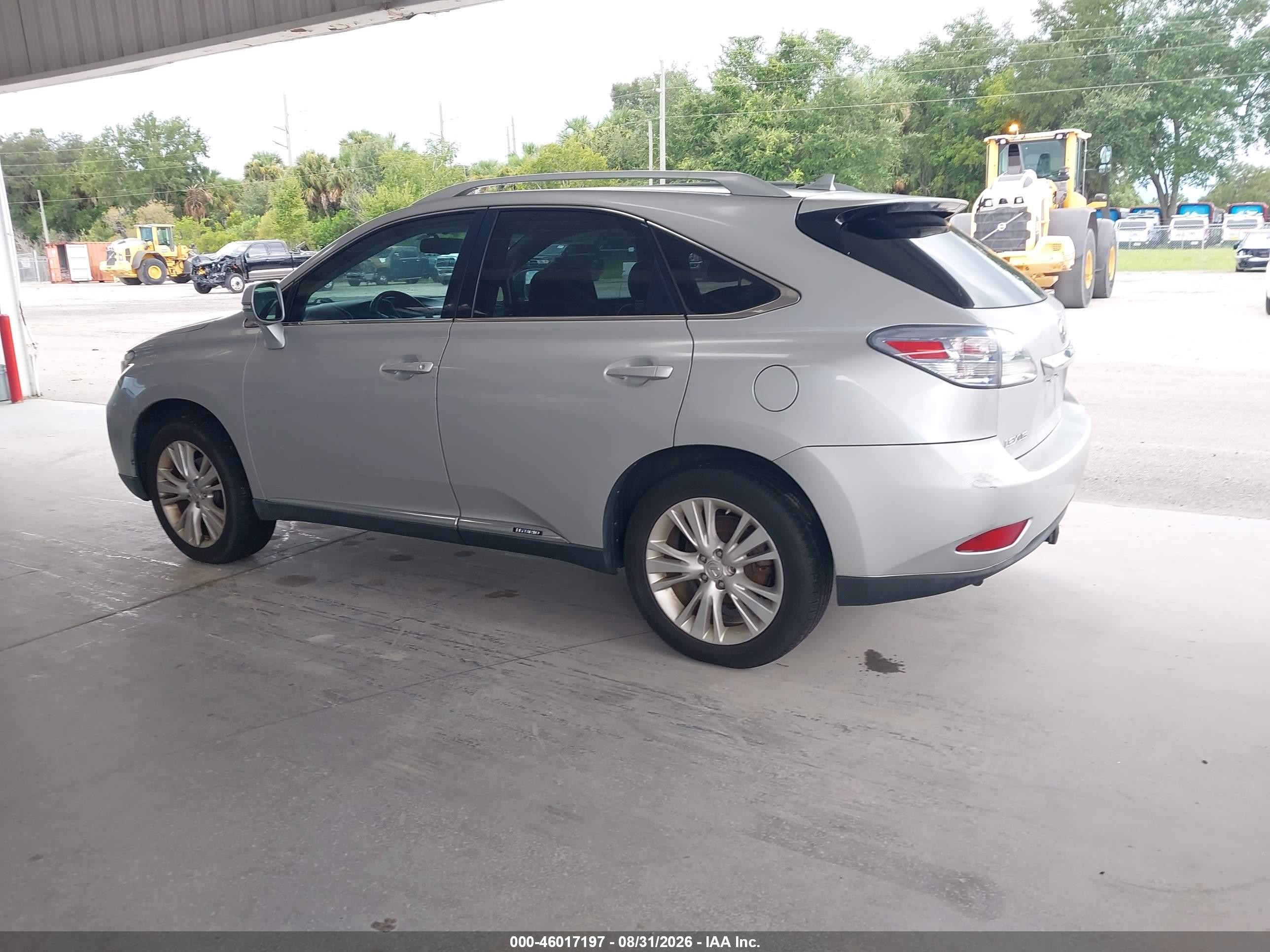 2010 Lexus Rx 450h   Silver vin: JTJBC1BA8A2028630