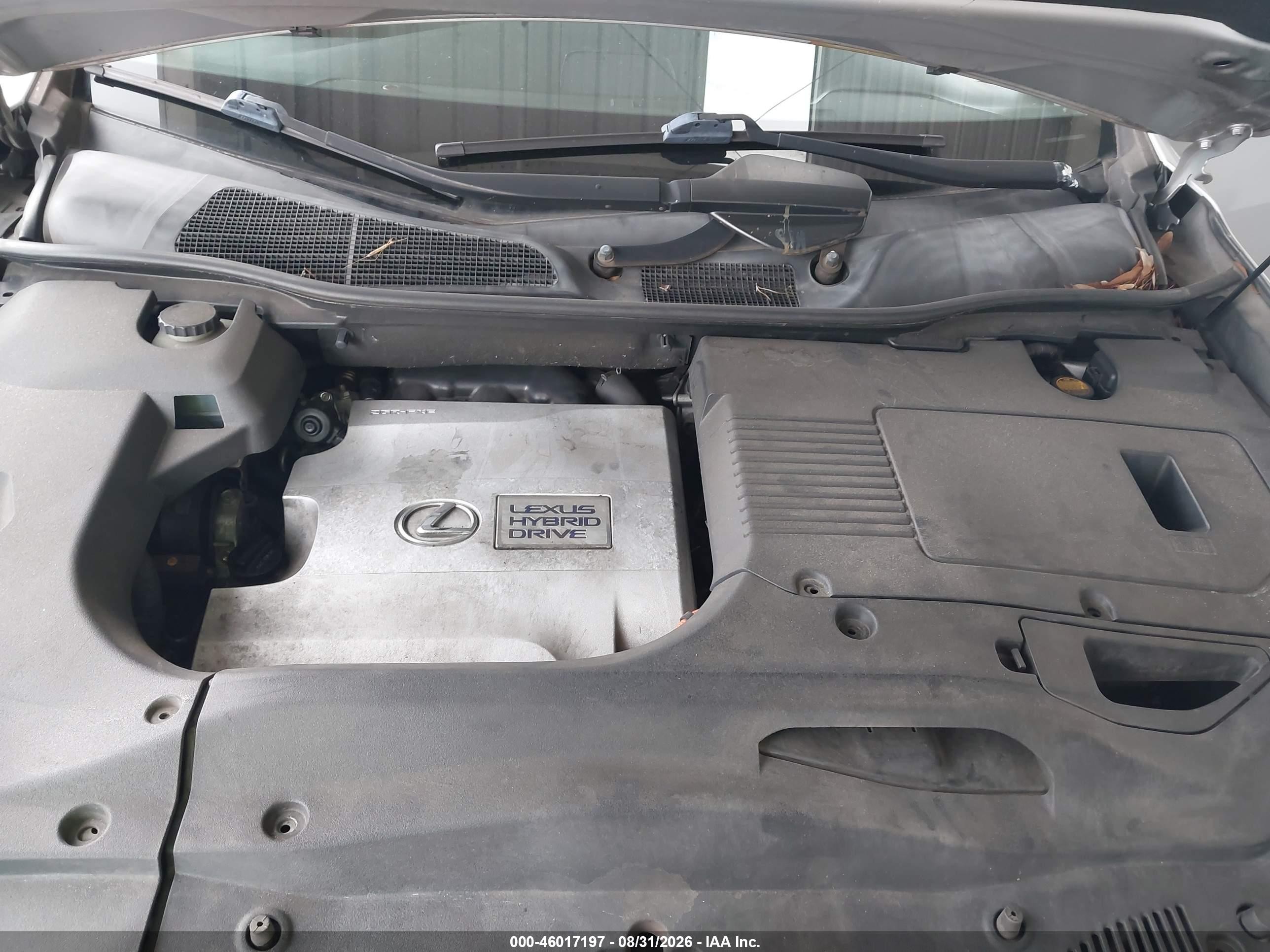 2010 Lexus Rx 450h   Silver vin: JTJBC1BA8A2028630