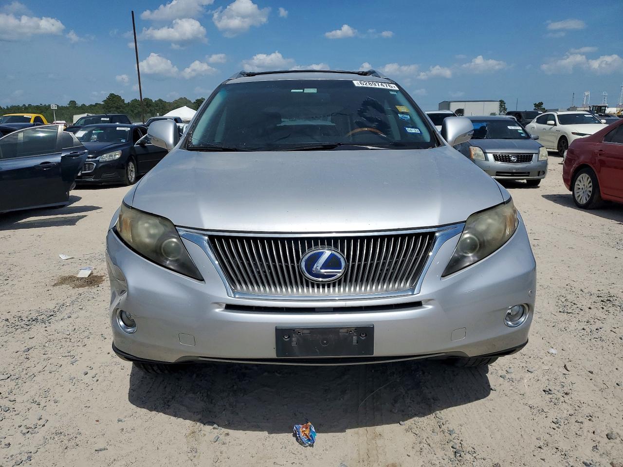 2010 Lexus Rx 450h Silver vin: JTJBC1BA8A2408972