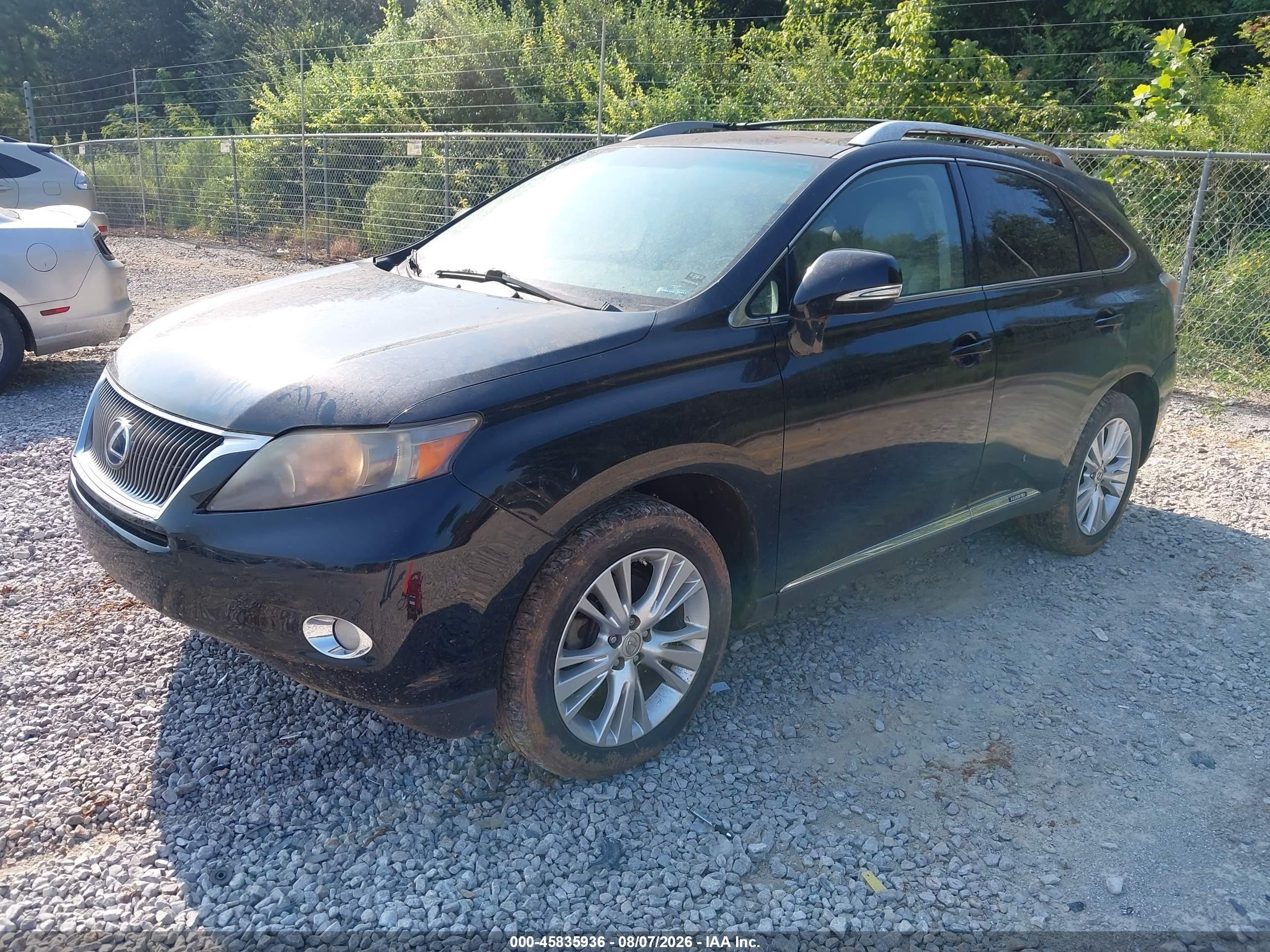 2011 Lexus Rx 450h   Black vin: JTJBC1BA8B2041864