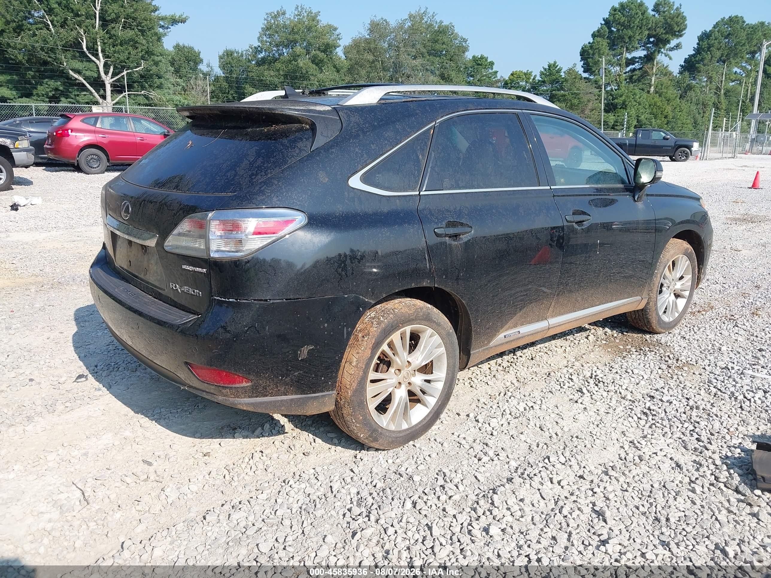 2011 Lexus Rx 450h   Black vin: JTJBC1BA8B2041864