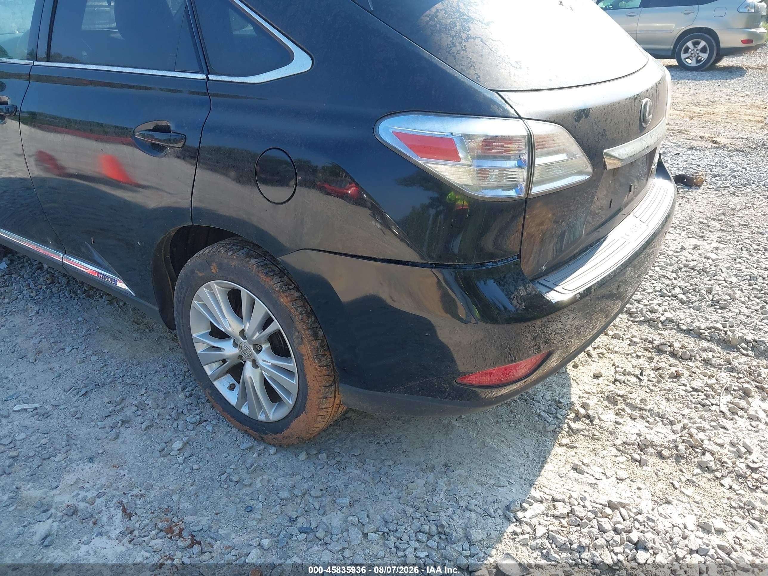 2011 Lexus Rx 450h   Black vin: JTJBC1BA8B2041864