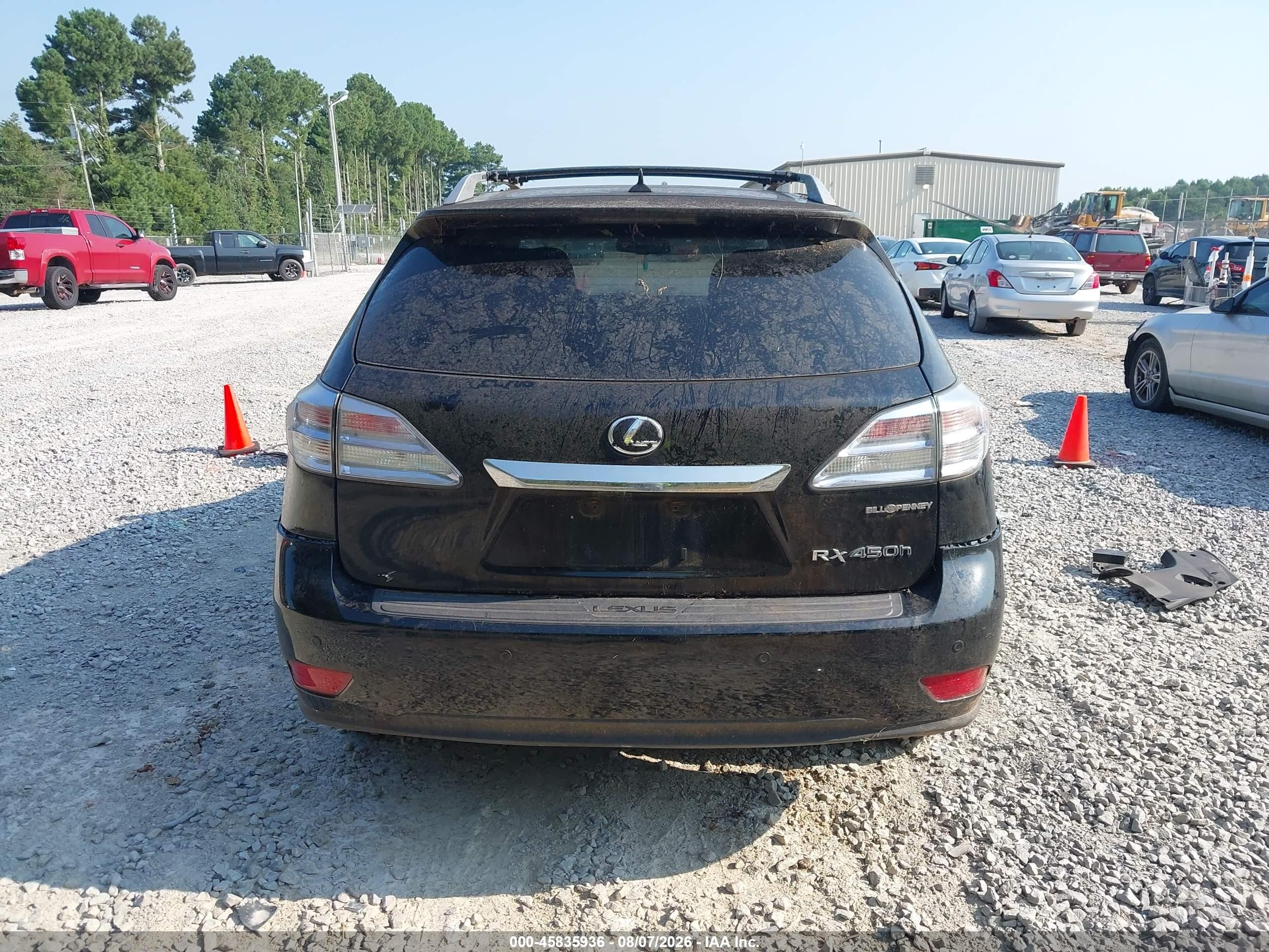 2011 Lexus Rx 450h   Black vin: JTJBC1BA8B2041864