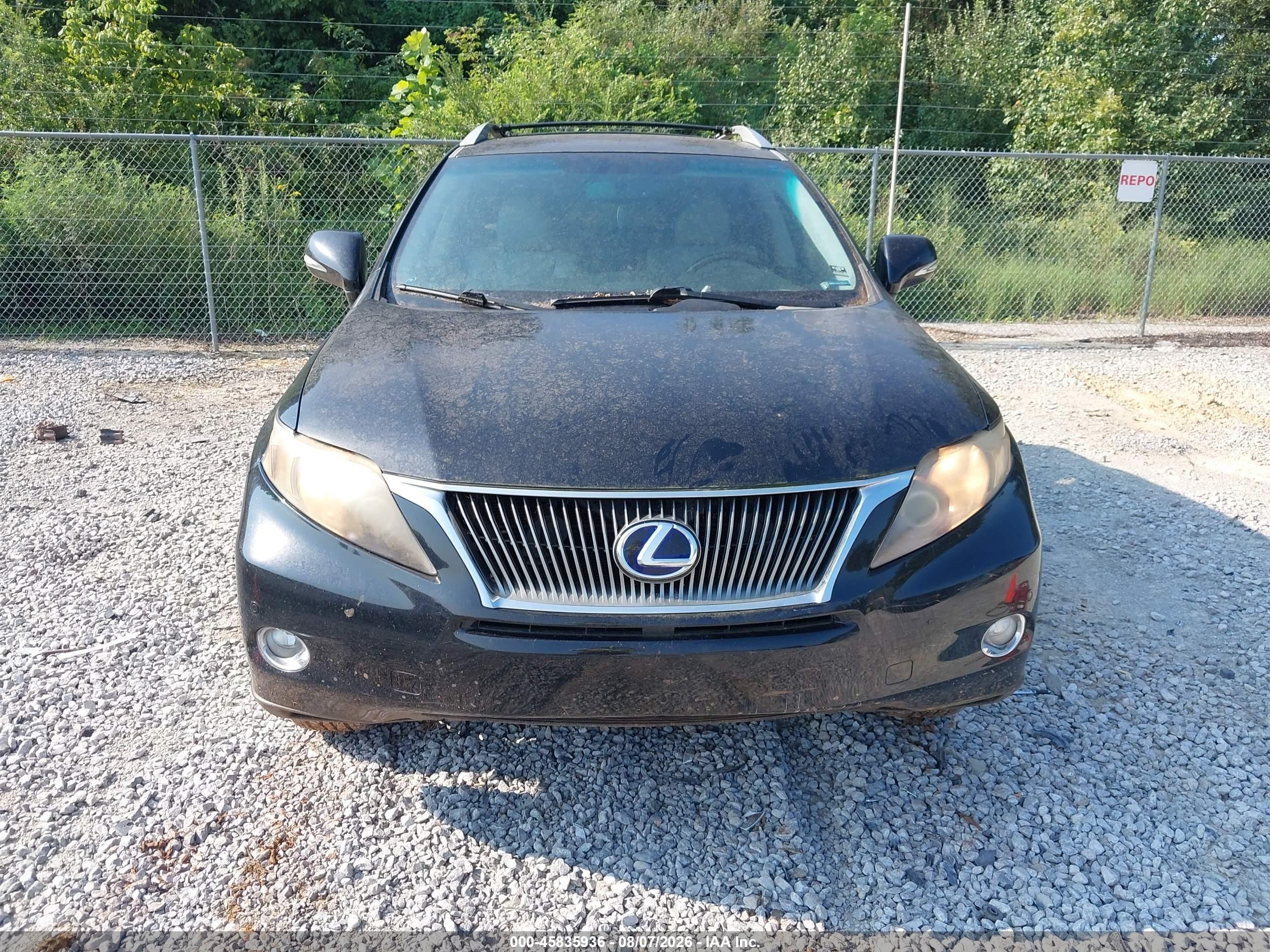 2011 Lexus Rx 450h   Black vin: JTJBC1BA8B2041864