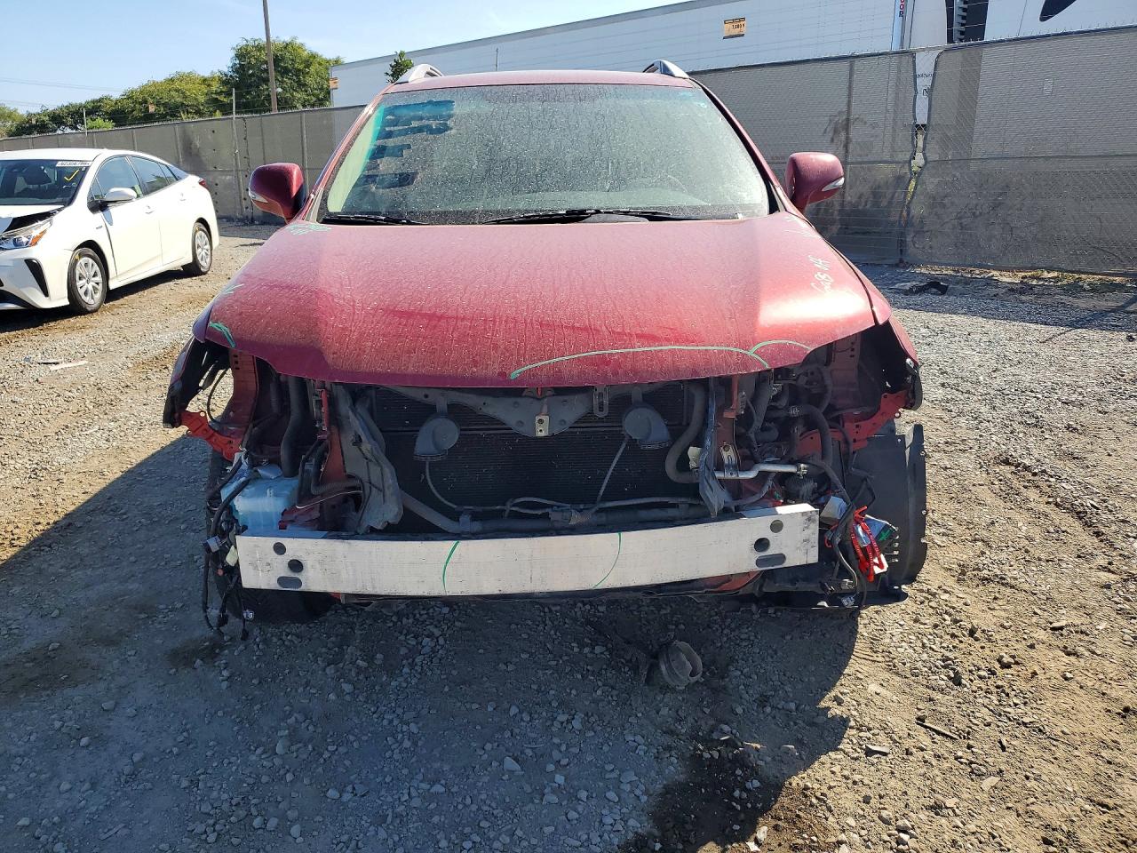 2011 Lexus Rx Red vin: JTJBC1BA8B2423134