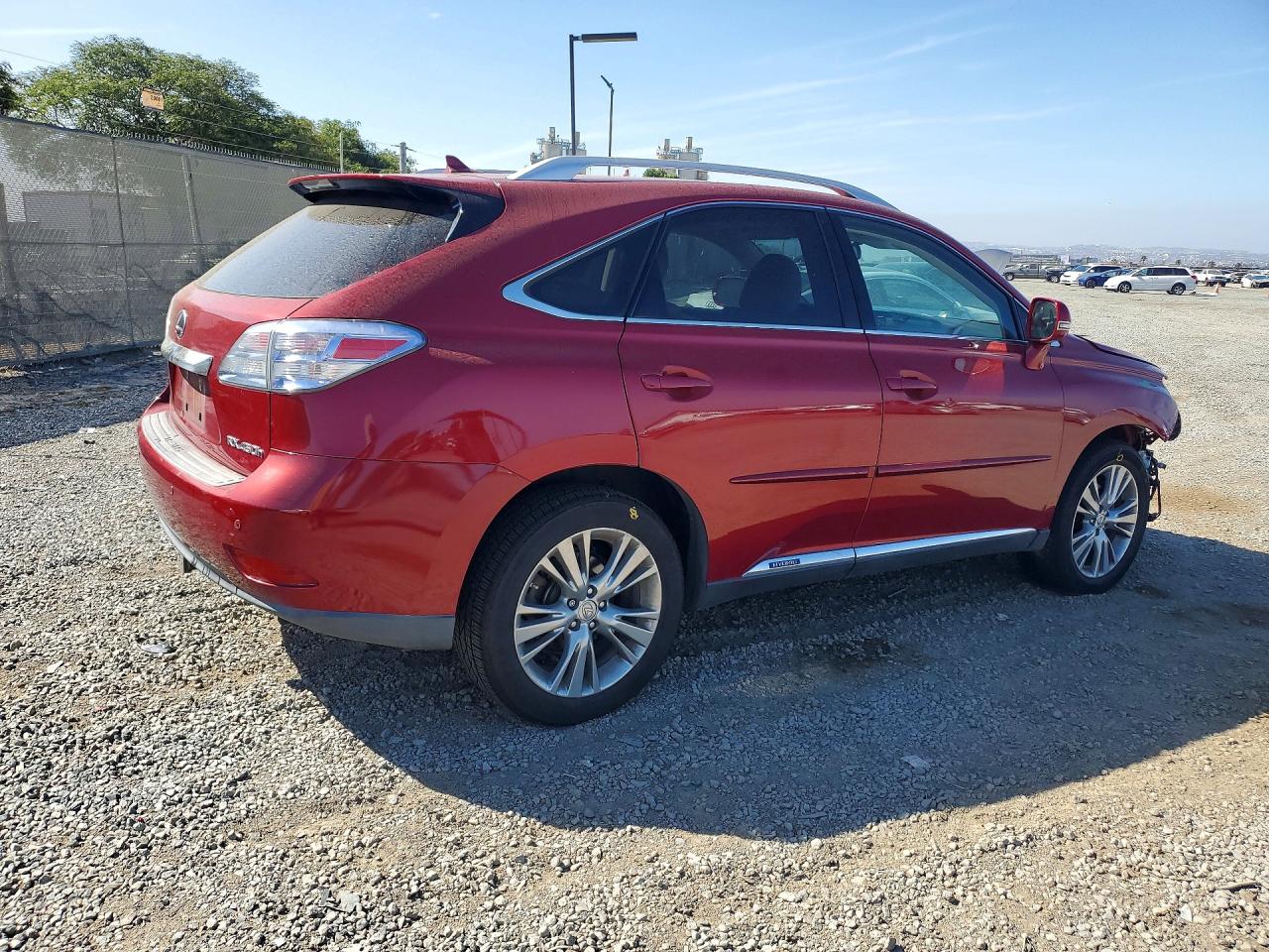2011 Lexus Rx Red vin: JTJBC1BA8B2423134