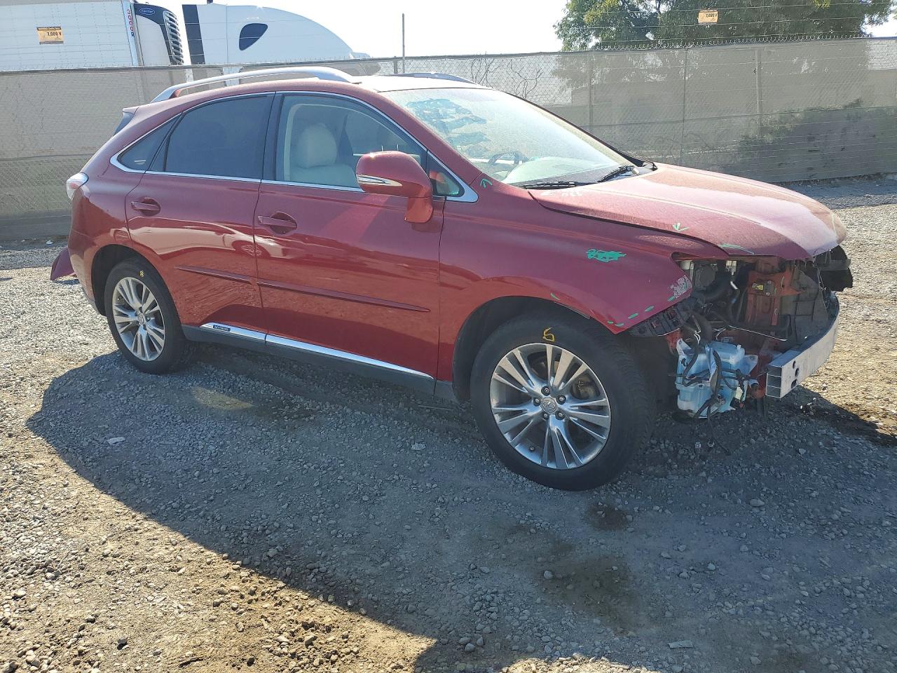 2011 Lexus Rx Red vin: JTJBC1BA8B2423134