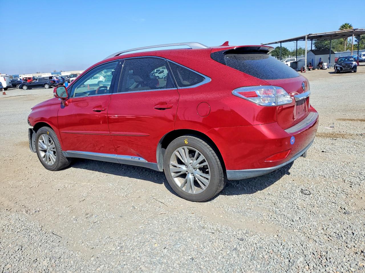 2011 Lexus Rx Red vin: JTJBC1BA8B2423134