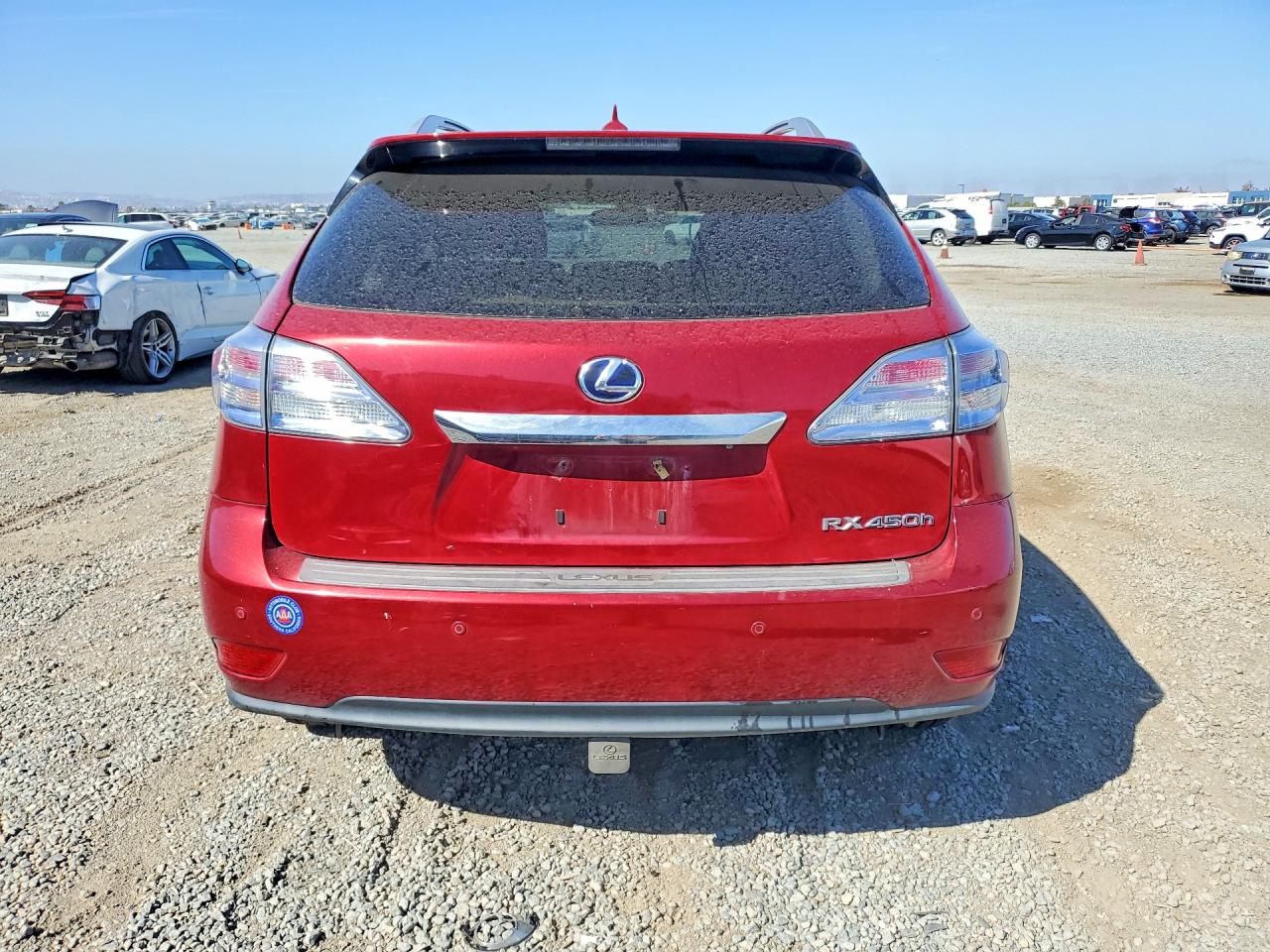 2011 Lexus Rx Red vin: JTJBC1BA8B2423134