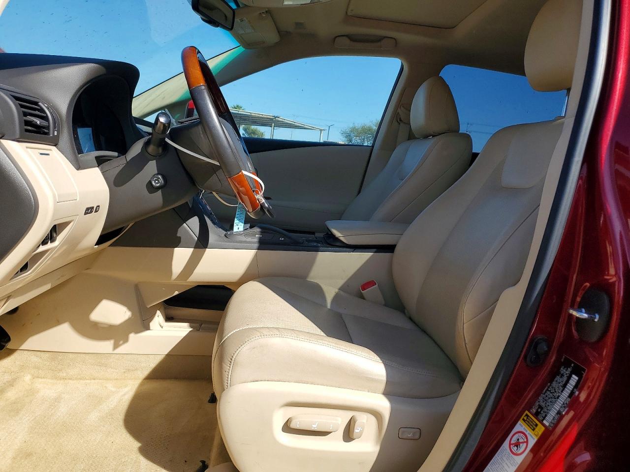 2011 Lexus Rx Red vin: JTJBC1BA8B2423134