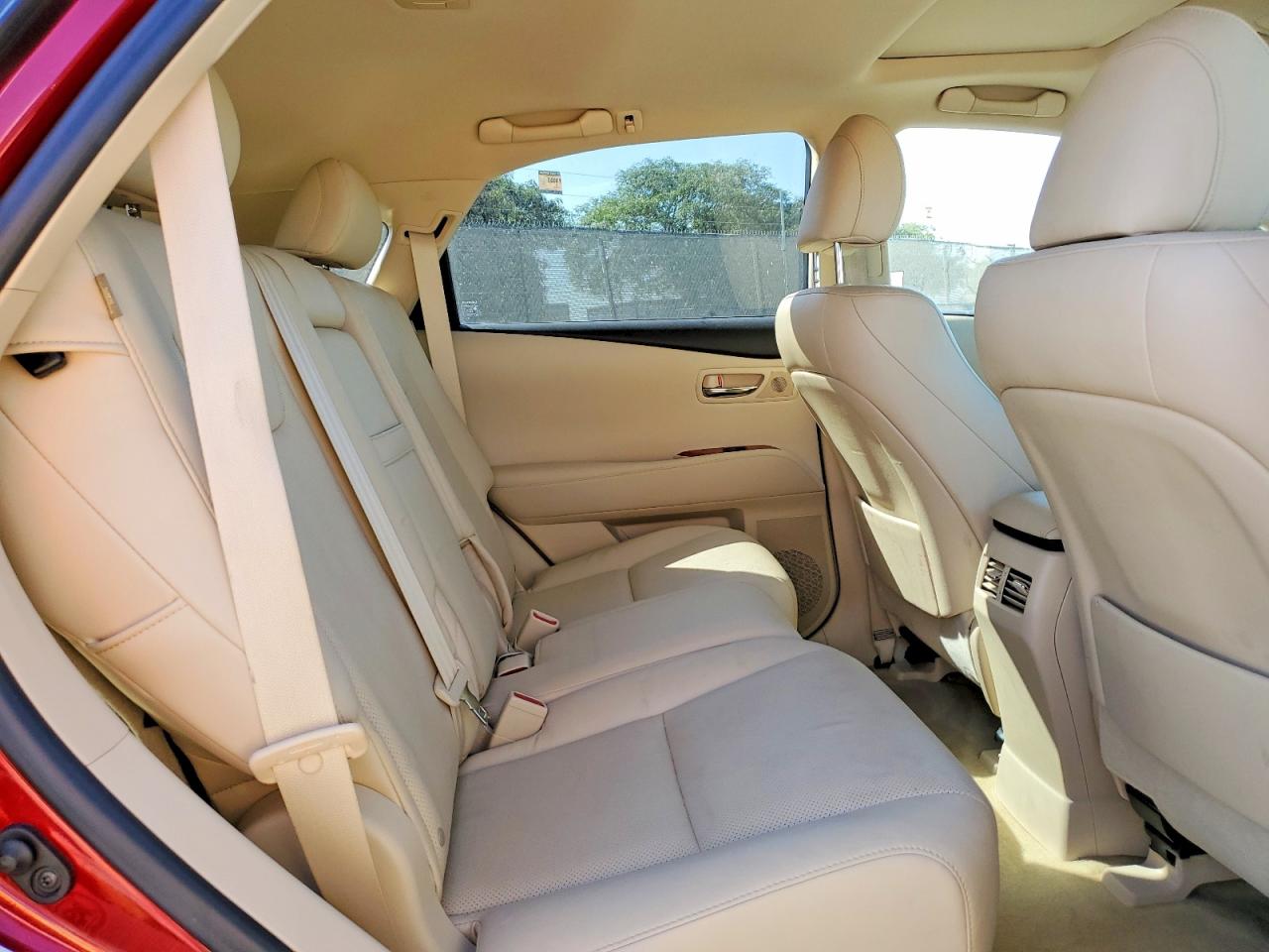 2011 Lexus Rx Red vin: JTJBC1BA8B2423134