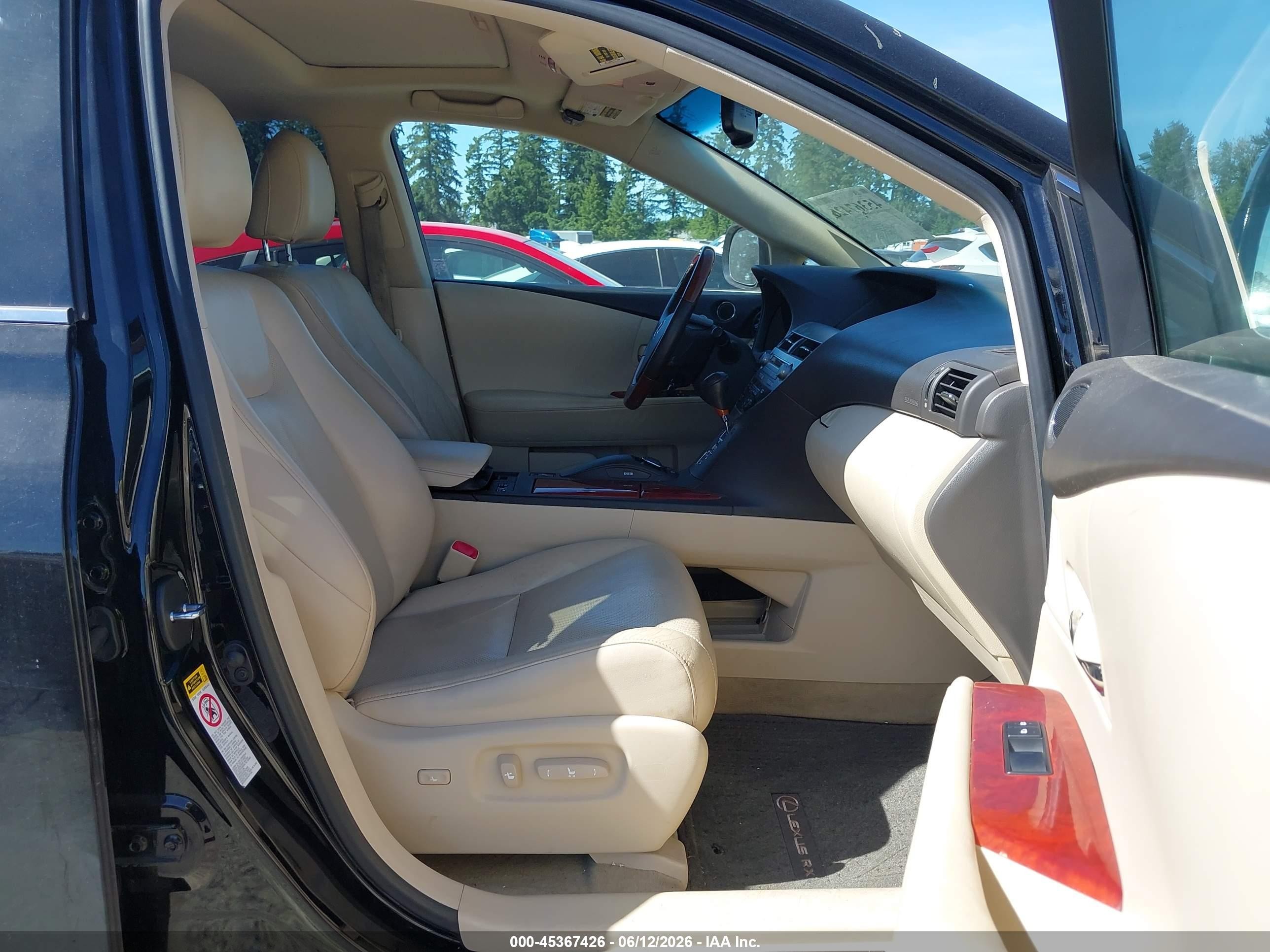 2012 Lexus Rx 450h Black vin: JTJBC1BA8C2049092