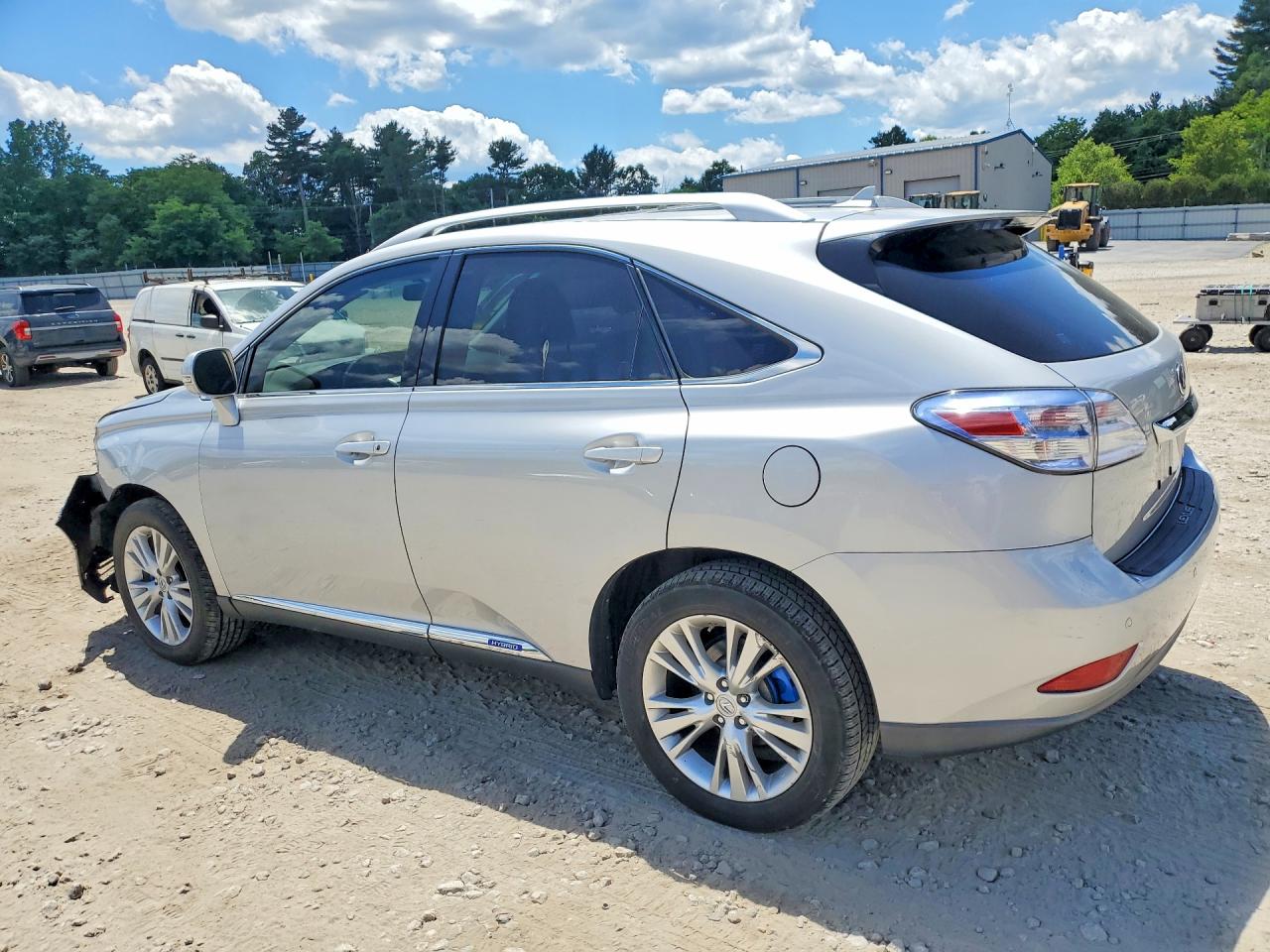 2012 Lexus Rx 450h Серебряный vin: JTJBC1BA8C2424513