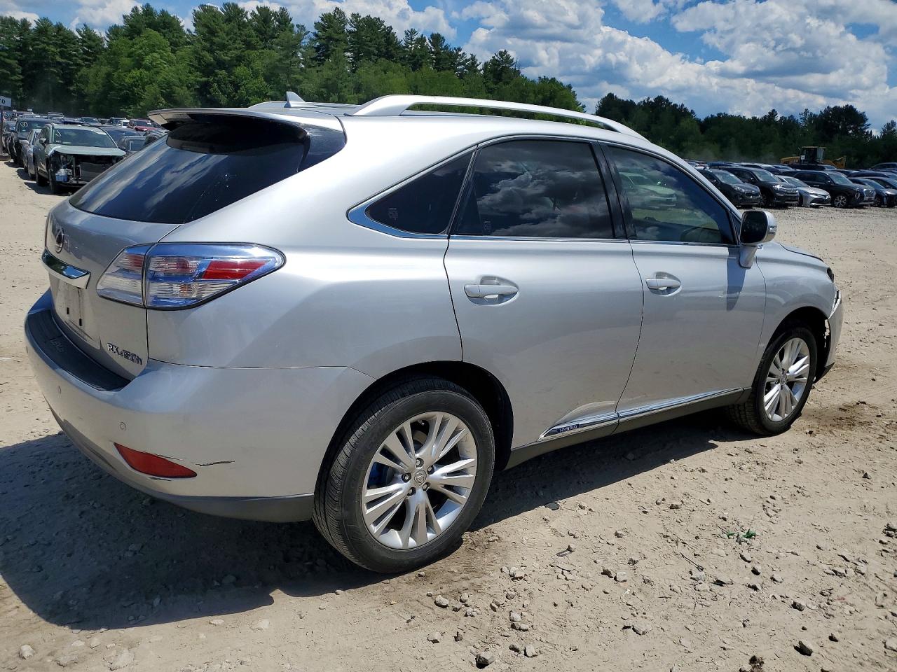 2012 Lexus Rx 450h Серебряный vin: JTJBC1BA8C2424513