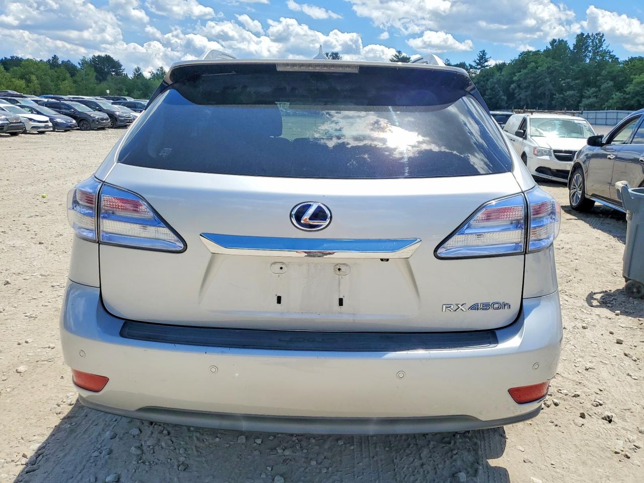 2012 Lexus Rx 450h Серебряный vin: JTJBC1BA8C2424513