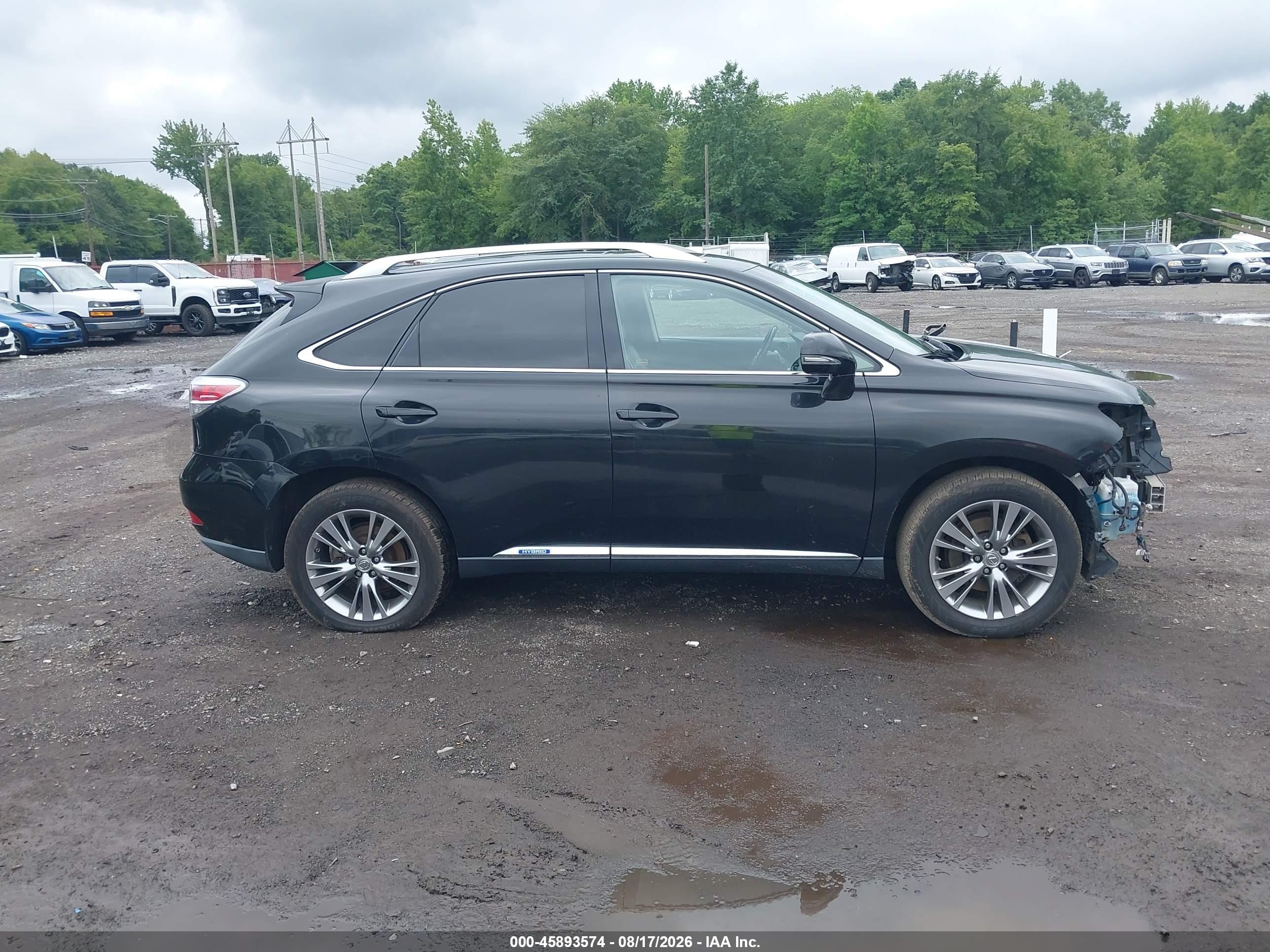 2013 Lexus Rx 450h   Black vin: JTJBC1BA8D2053094