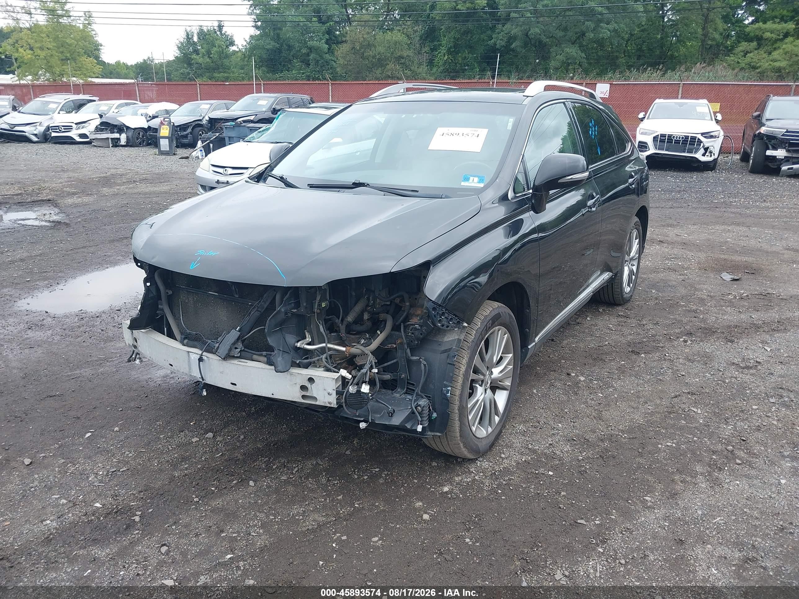 2013 Lexus Rx 450h   Black vin: JTJBC1BA8D2053094