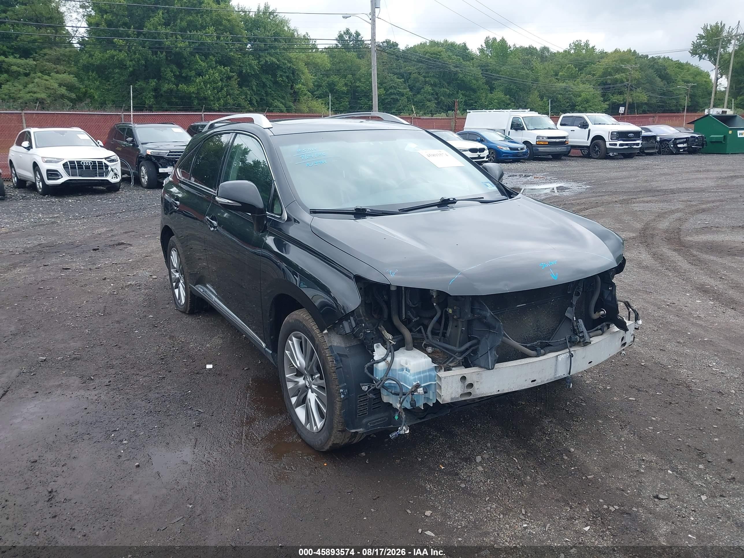 2013 Lexus Rx 450h   Black vin: JTJBC1BA8D2053094