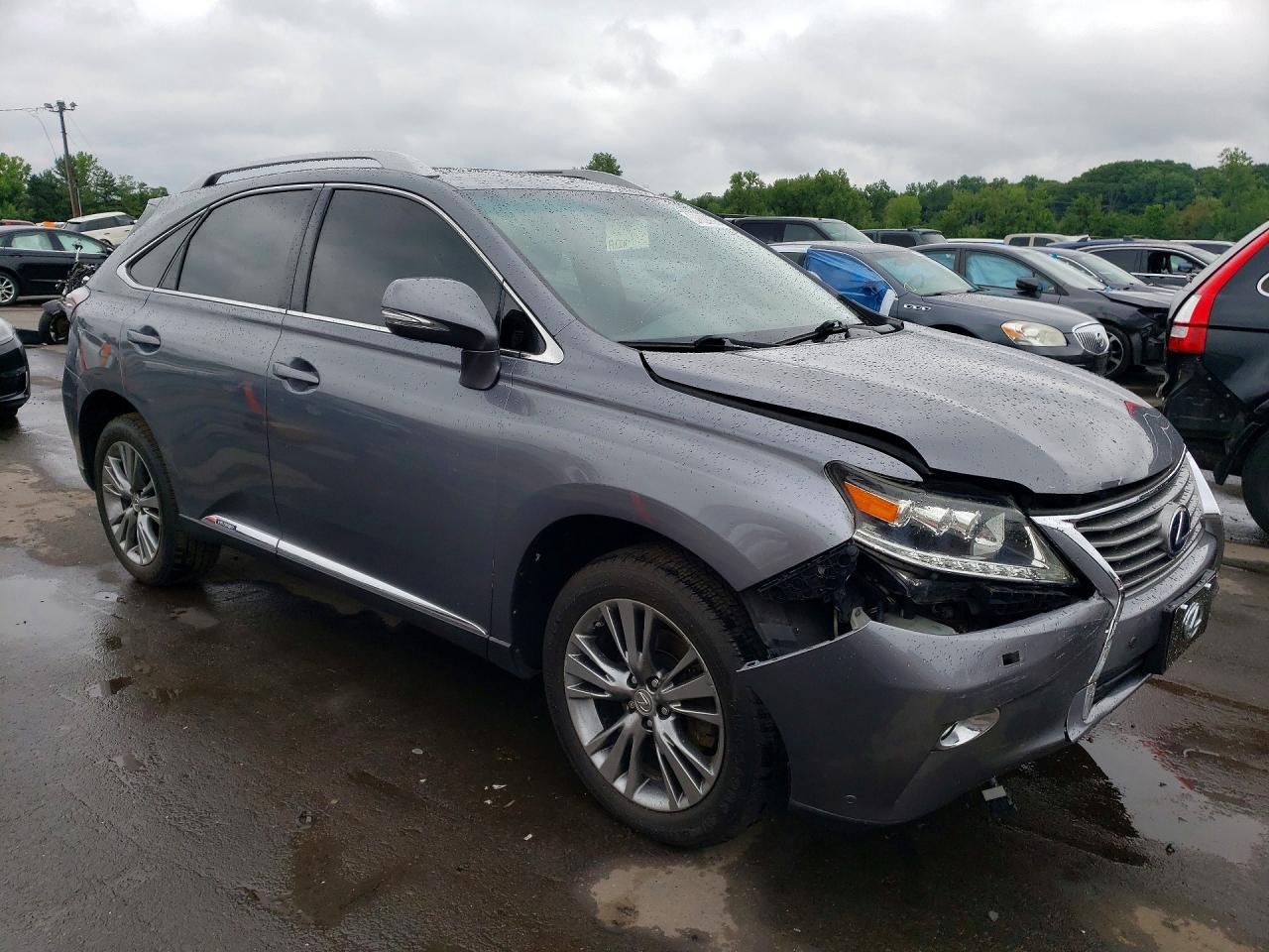 2013 Lexus Rx 450h Gray vin: JTJBC1BA8D2057050
